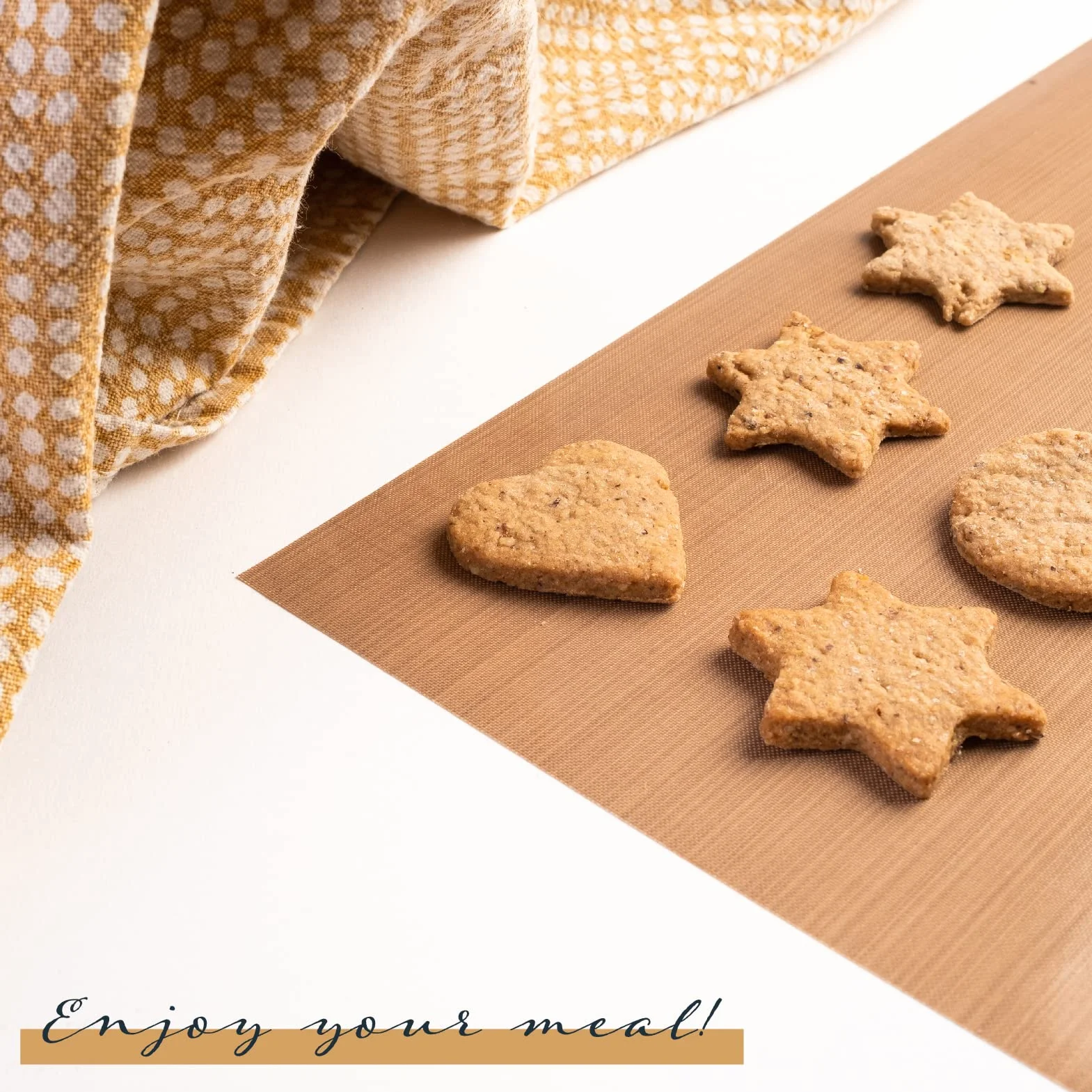 mata do pieczenia, zestaw 3 szt., 32 x 46 cm – mata do pieczenia, możliwość przycięcia i mycia w zmywarce – papier do pieczenia wielokrotnego użytku