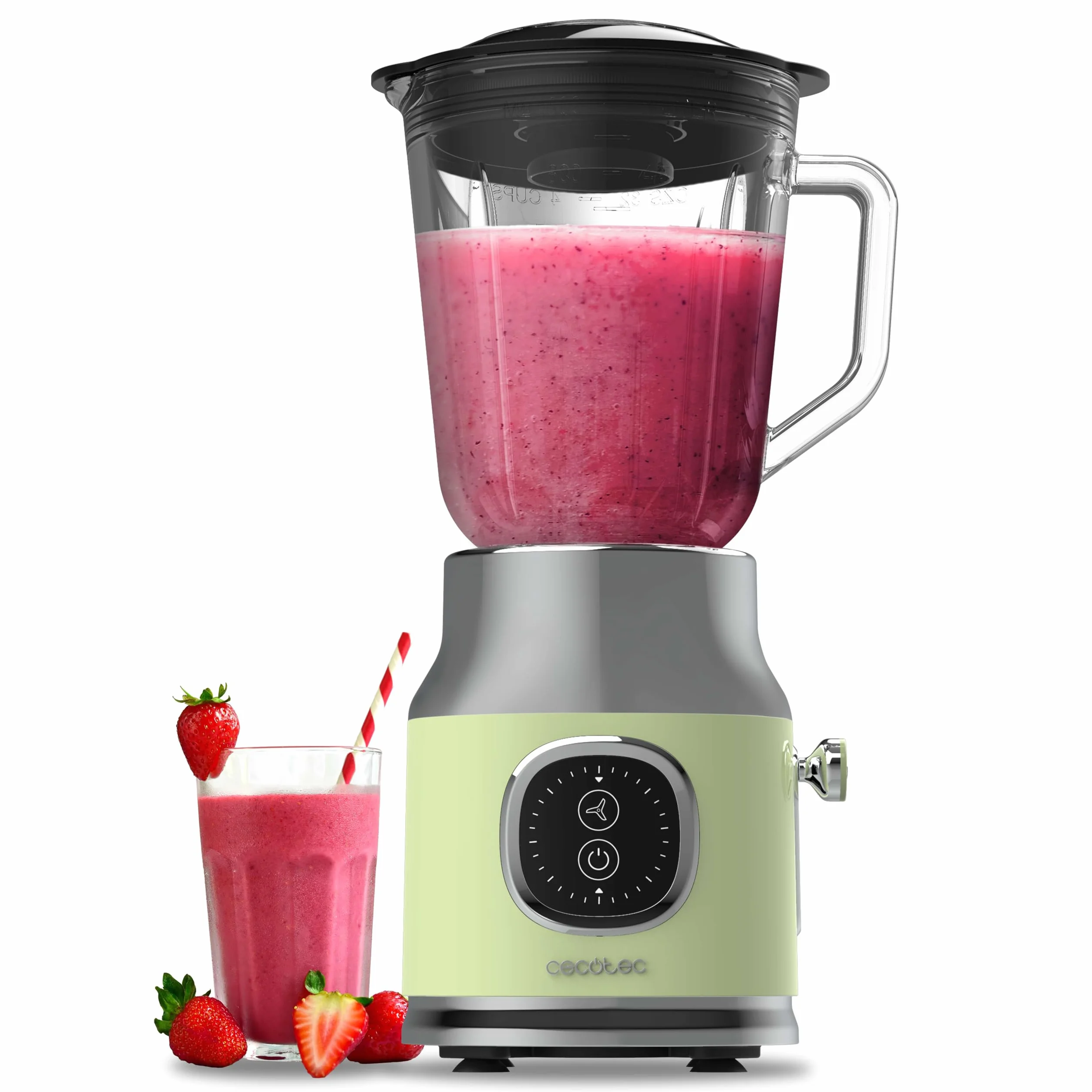Blender do szklanek RetroTwist Green