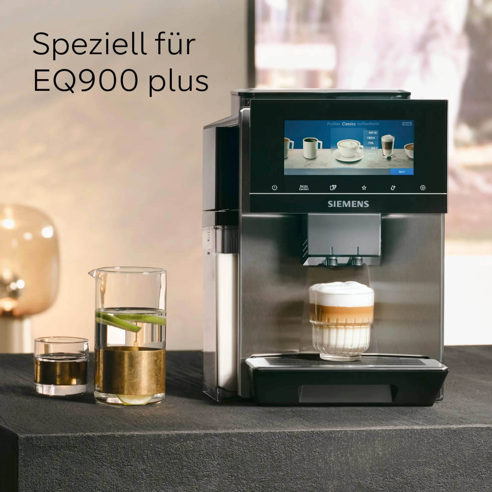 Siemens Wkład odkamieniający TZ800Z2 do ekspresów do kawy EQ900plus, zawartość wkładu odkamieniającego