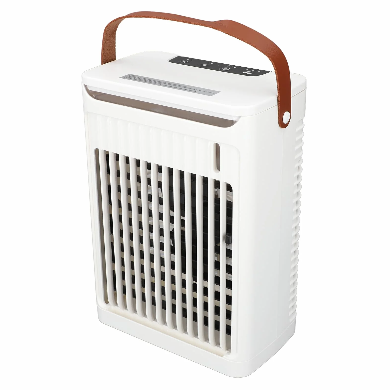 Przenośny Klimatyzator 2 Zimne Mgły 5 Prędkości Wentylatora 7 Diod LED 680 Ml Zbiornik USB Mini Cooler Nawilżacz Mgłowy do Domowego Biura