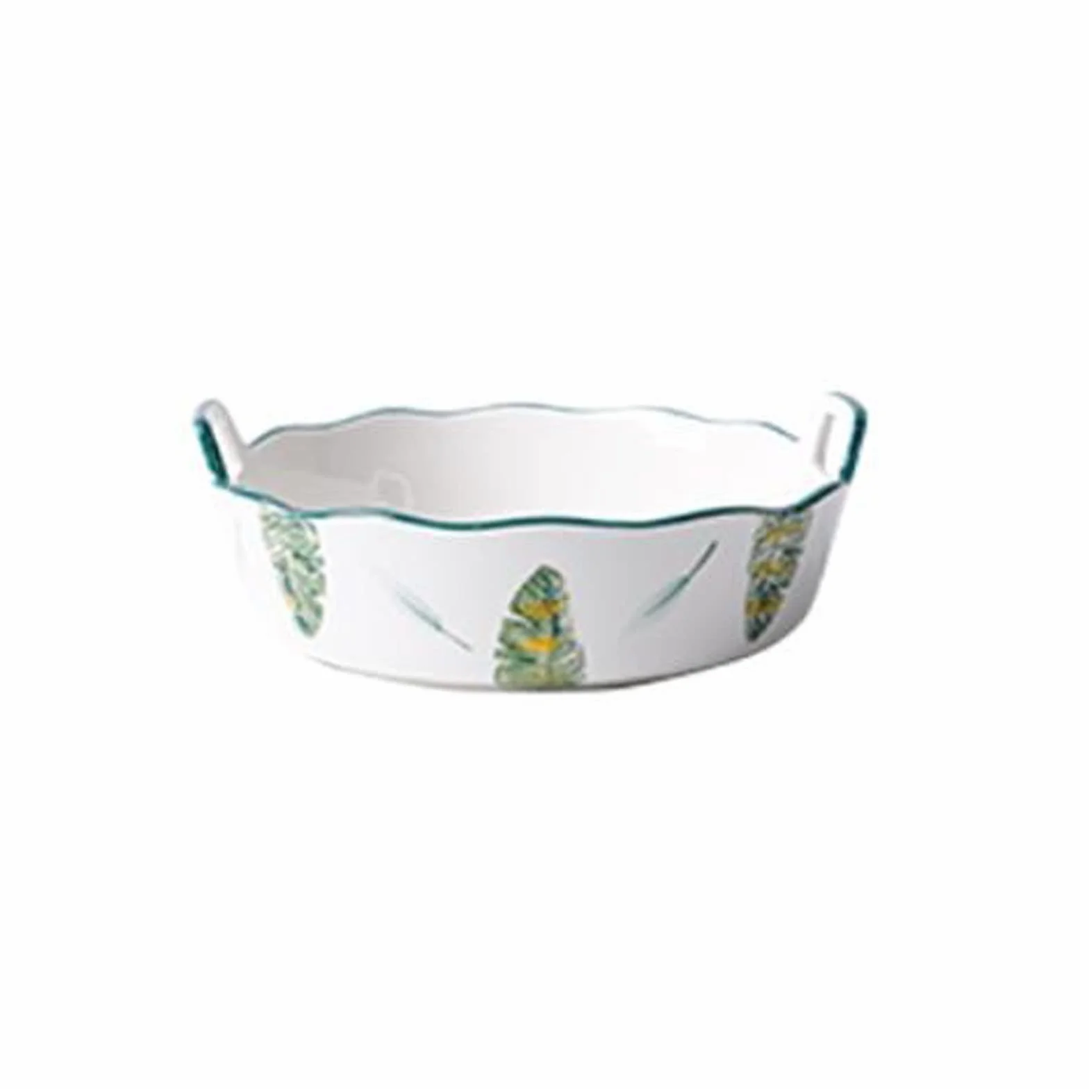 Naczynie do pieczenia śliczne danie do pieczenia pieczony talerz ryżowy binauralna ceramiczna głęboka patelnia do pieczenia japoński styl domowa blacha do pieczenia miska piekarnik patelnie do lasagne