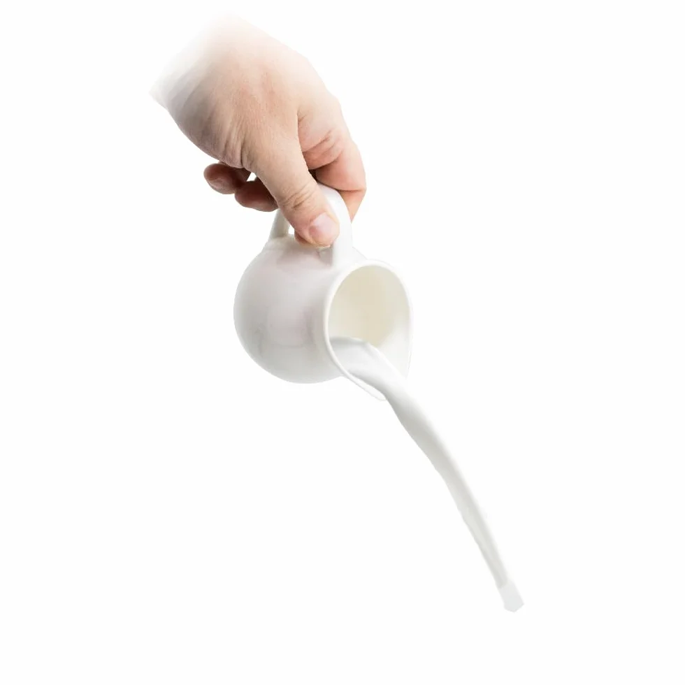 Nerthus FIH 1336 dzbanek na mleko porcelanowy 300 ml do serwowania kawy i śniadania