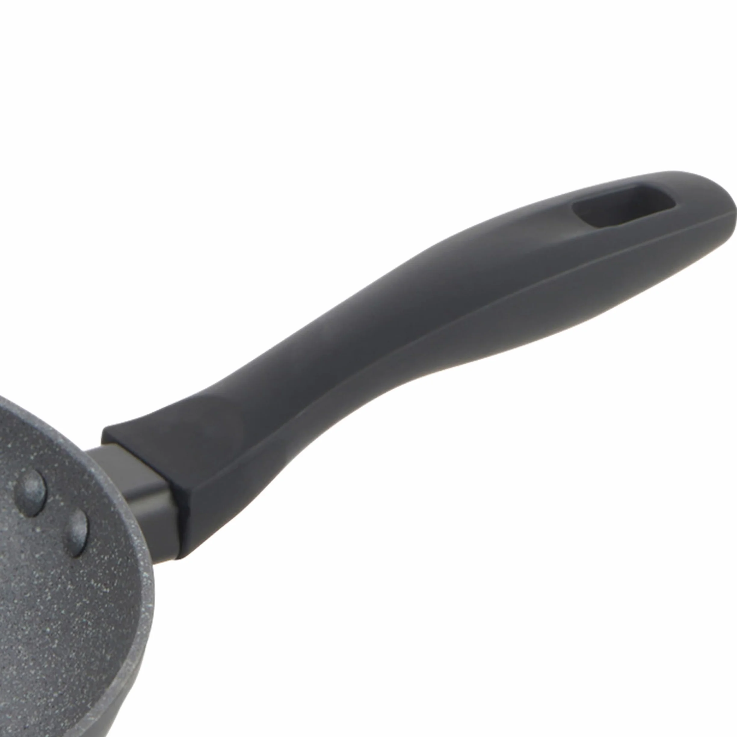 Russell Hobbs RH02799EU7 Frying Pan, Non-Stick, Induction Hob Suitable Cooking Pan, Cook With Little or No Oil For Healthy Meals, Soft Grip Handle, Metallic Marble, Strong Forged Aluminium, 24 cm