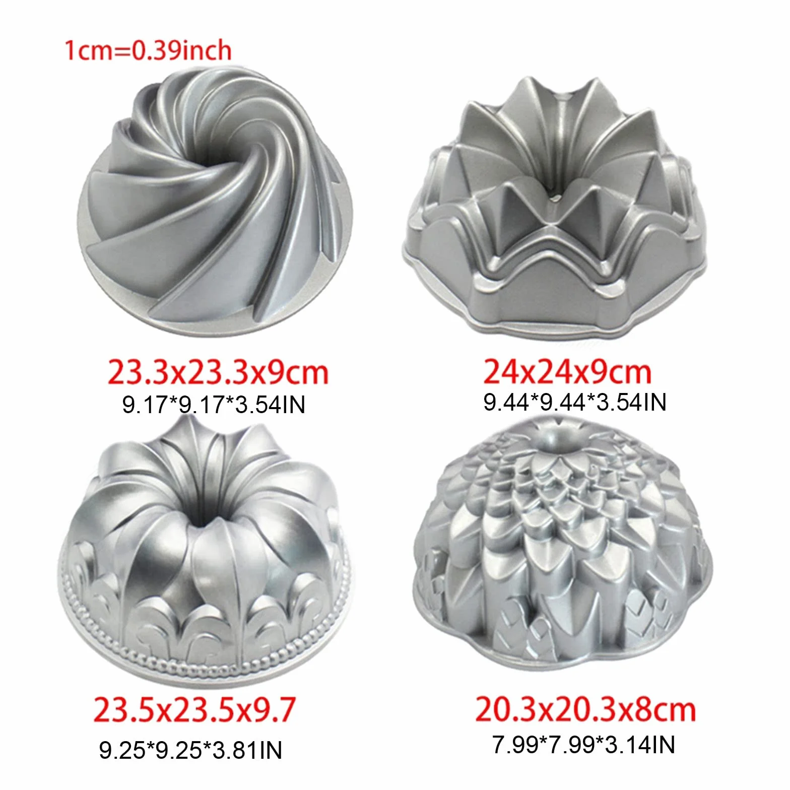 Odlewana aluminiowa blacha z karbowaną rurką powłoka nieprzywierająca do łatwego uwalniania pieczenia nieprzywierająca patelnia do patelni kuchennych do pieczenia