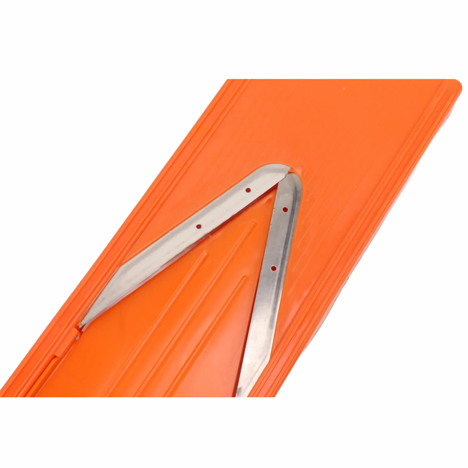 V Blade Mandoline Slicer do Kuchni, Ręczne Narzędzie do Gotowania Warzyw z Ostrzem ze Stali Nierdzewnej do Rozdrabniacza do Cebuli Ziemniaczanej Julienne