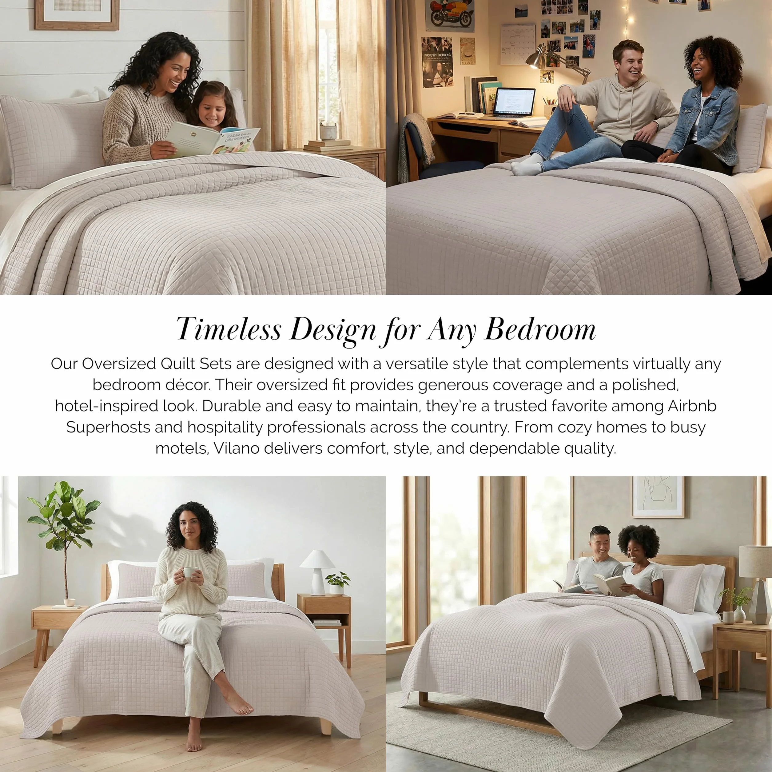 Southshore Fine Living, Inc. Ponadwymiarowy zestaw kołder typu queen-size z 2 poszewkami na poduszki w standardowym rozmiarze, ultramiękka kołdra z mikrofibry typu queen-size, odporna na zagniecenia i