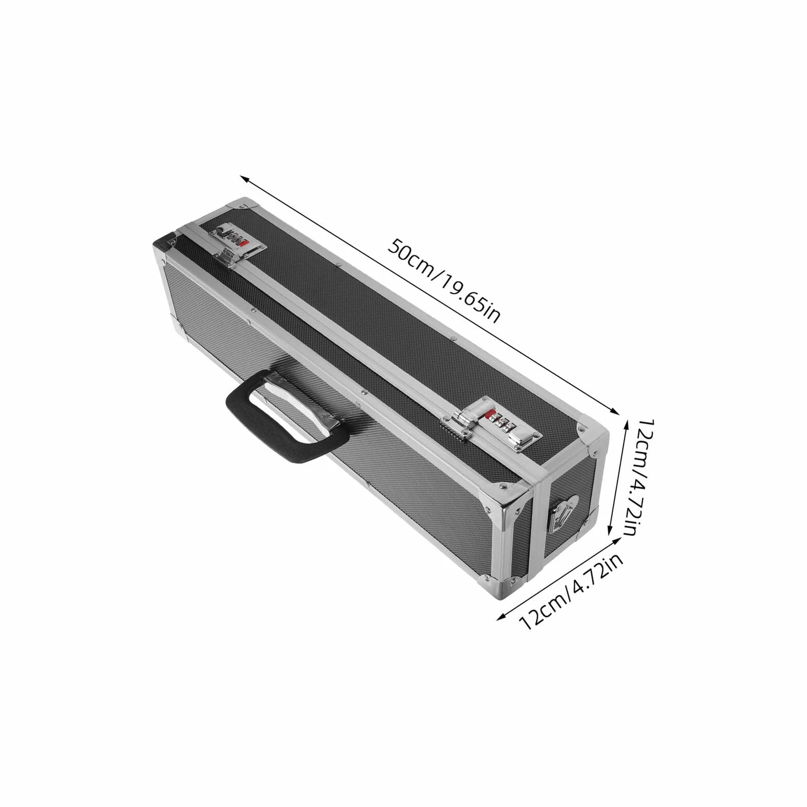 Aluminiowy Kuferek Noże Kuchenne z Podwójnym Zamkiem Szyfrowym Przenośny Organizer z Przegrodami Zabezpieczenie Narzędzi Kuchennych dla Szefów Kuchni Idealny Zajęcia Kulinarne i