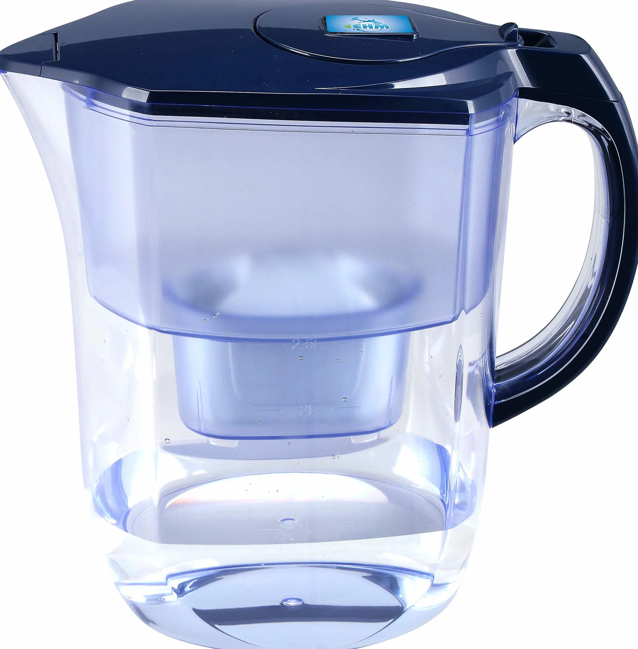 Ehm Ultra Premium alkaliczny dzbanek z filtrem do wody – 3,8 l, filtr z węglem aktywnym – bez BPA, zdrowa, czysta i wolna od toksyn, mineralizowana woda alkaliczna w ciągu kilku minut – do 9,5 pH-2023