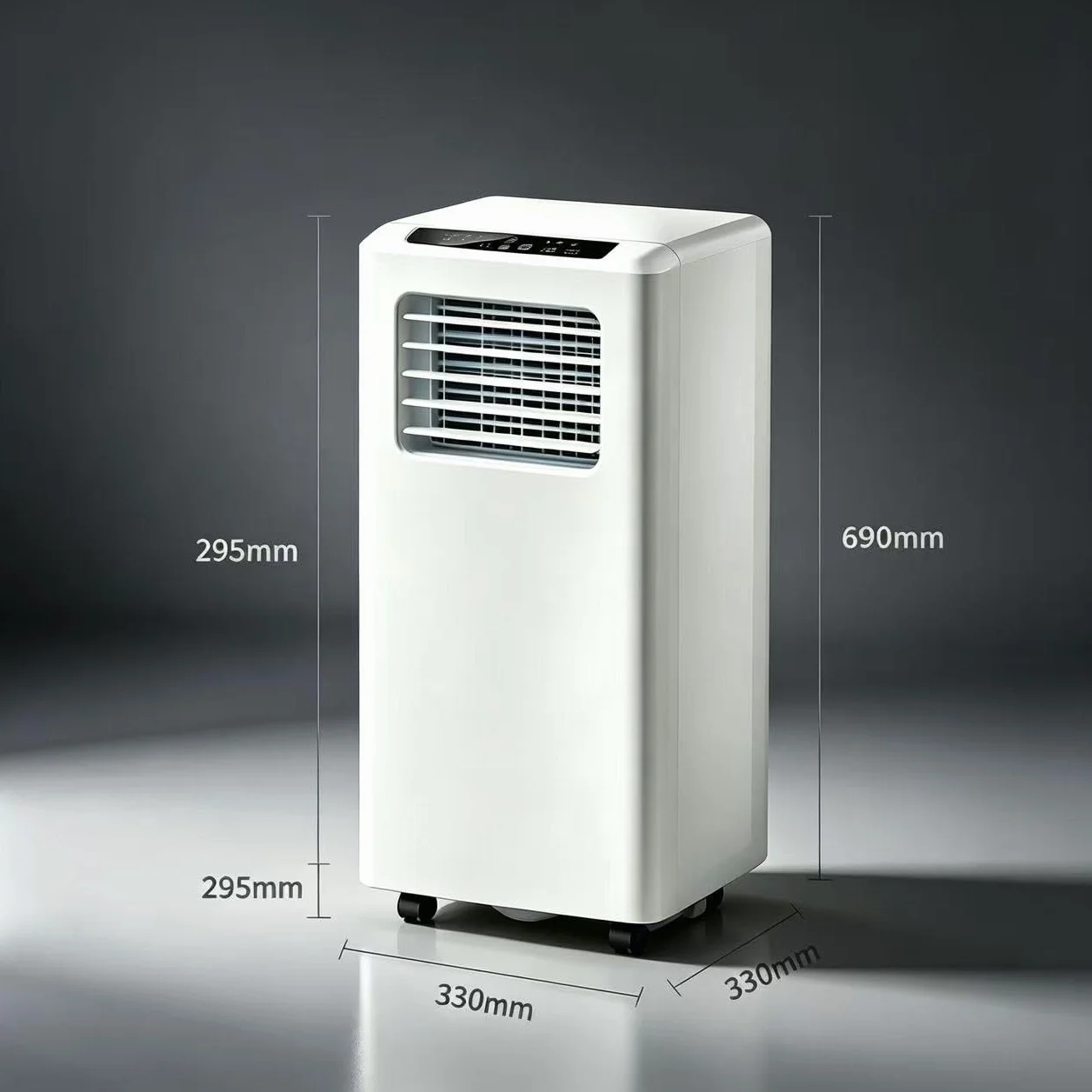 Przenośny klimatyzator 4 w 1 (12 000 BTU) z 24-godzinnym timerem i zestawem do wyciągania okien; wydajny, przenośny klimatyzator odpowiedni do domu lub biura (30 m²).