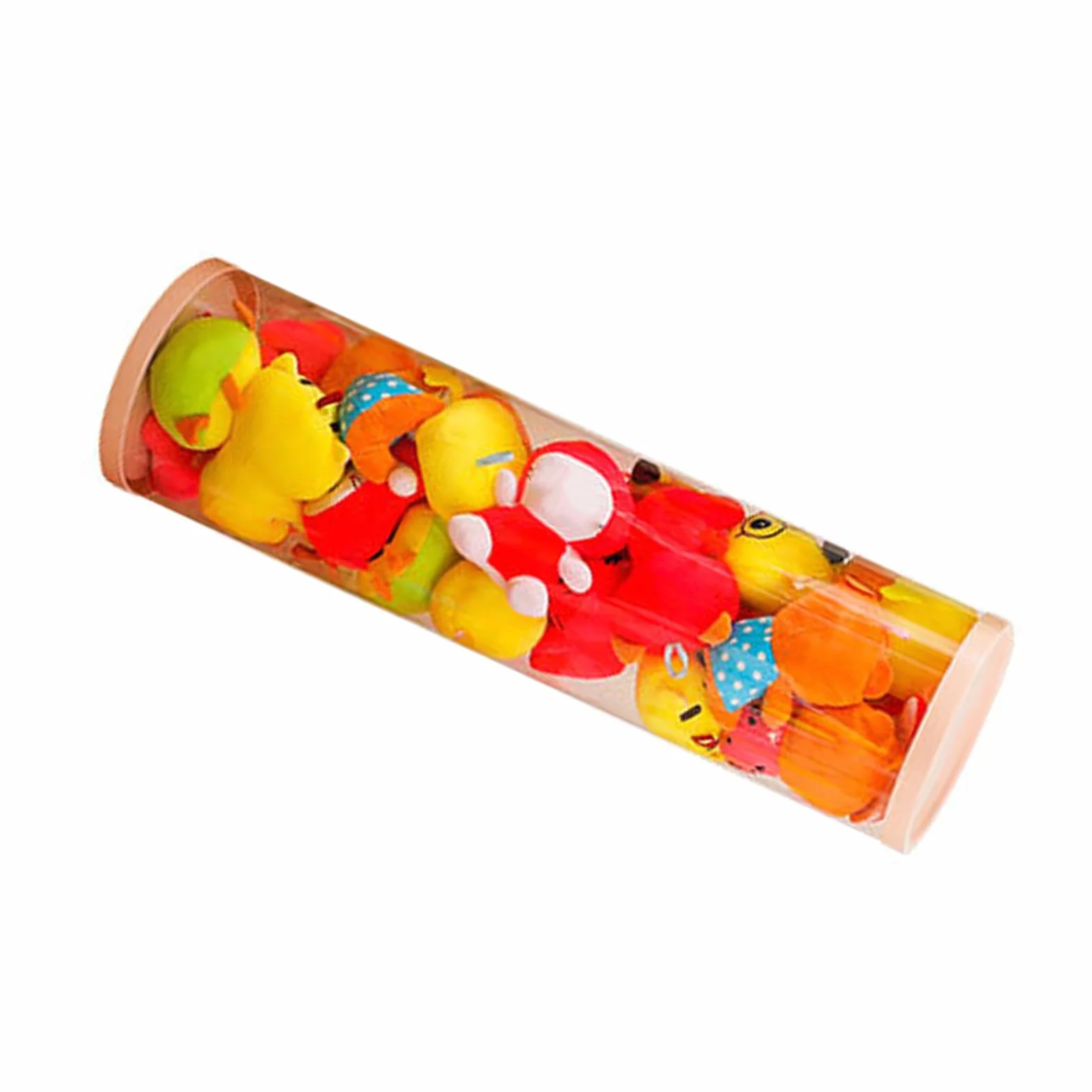 AMONIDA Wiadro do Przechowywania Lalek o Dużej Pojemności, Przezroczysty PVC, Obrotowy Organizer do Ekspozycji Zabawek dla Domu 26 Cm (90 cm / 35,4 cala)