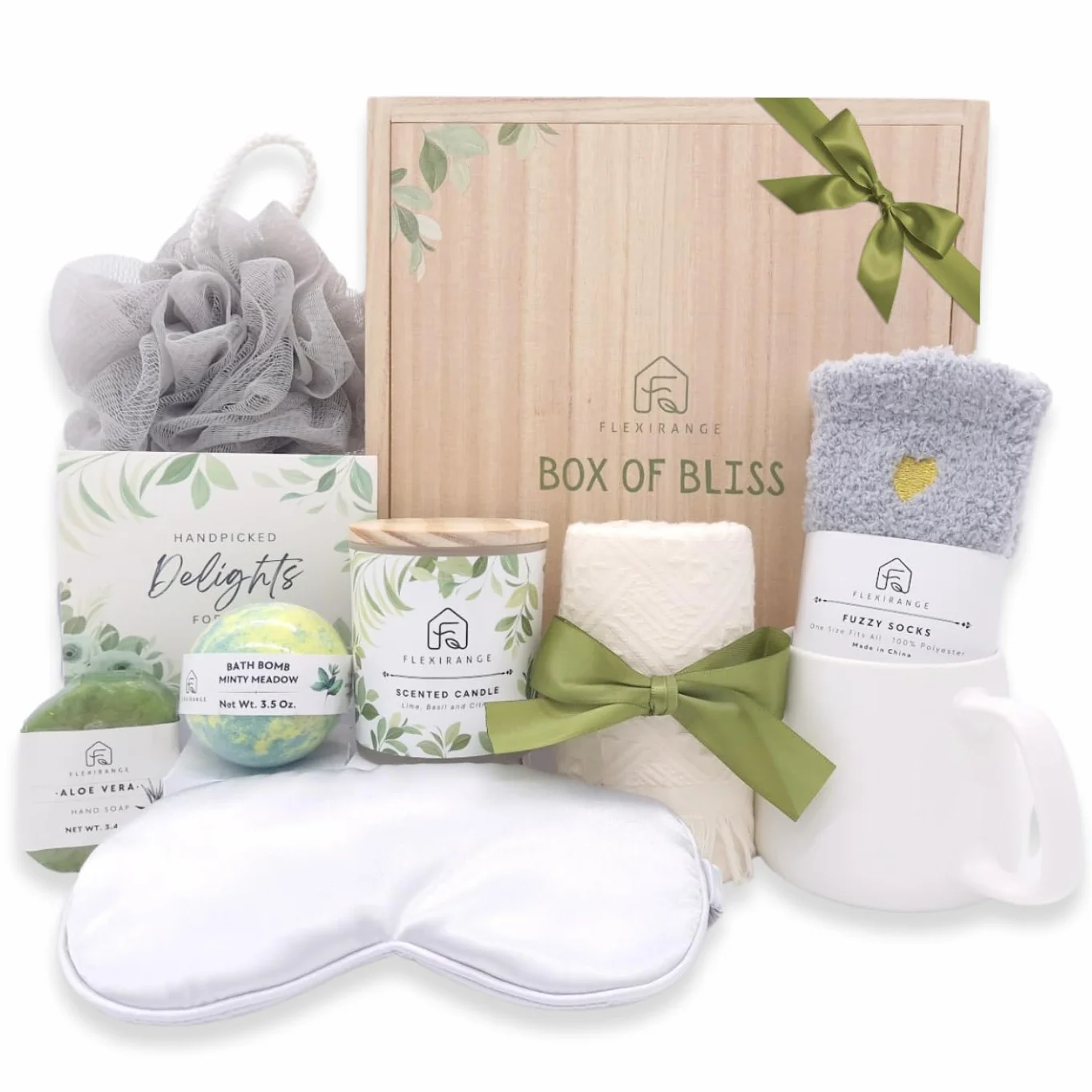 Drewniane pudełko upominkowe w spa dla kobiet: Feel Better Boxes, relaksujący zestaw komfortowy, zestawy z okazji urodzin, zestaw walentynkowy, kosze regeneracyjne dla kobiet, prezent