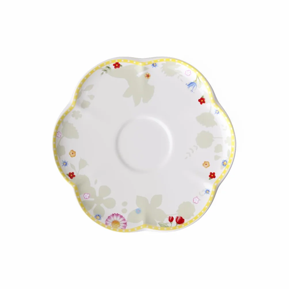 Villeroy & Boch Spodek do przebudzenia wiosny, nadaje się do kuchenki mikrofalowej, dekoracje wielkanocne do domu, prezenty wielkanocne dla dorosłych, porcelana premium