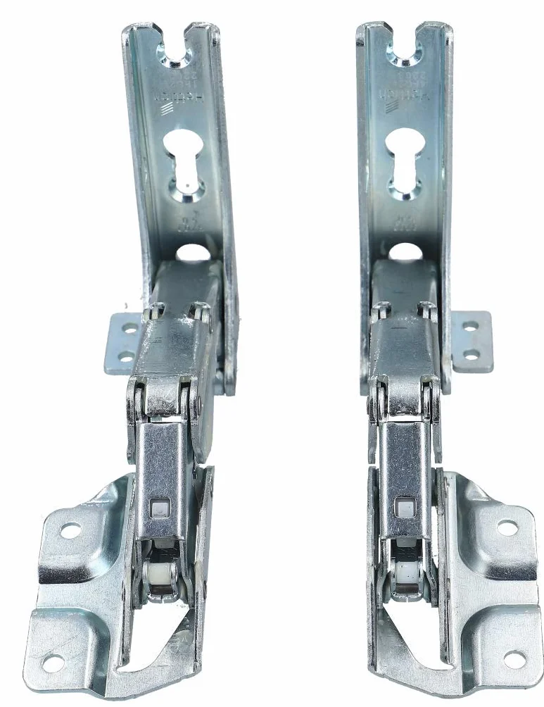 DL-pro Zawias drzwiowy zestaw górny i dolny do AEG Electrolux 2211202045 + 2211201047 zawias Hettich do lodówki Santo