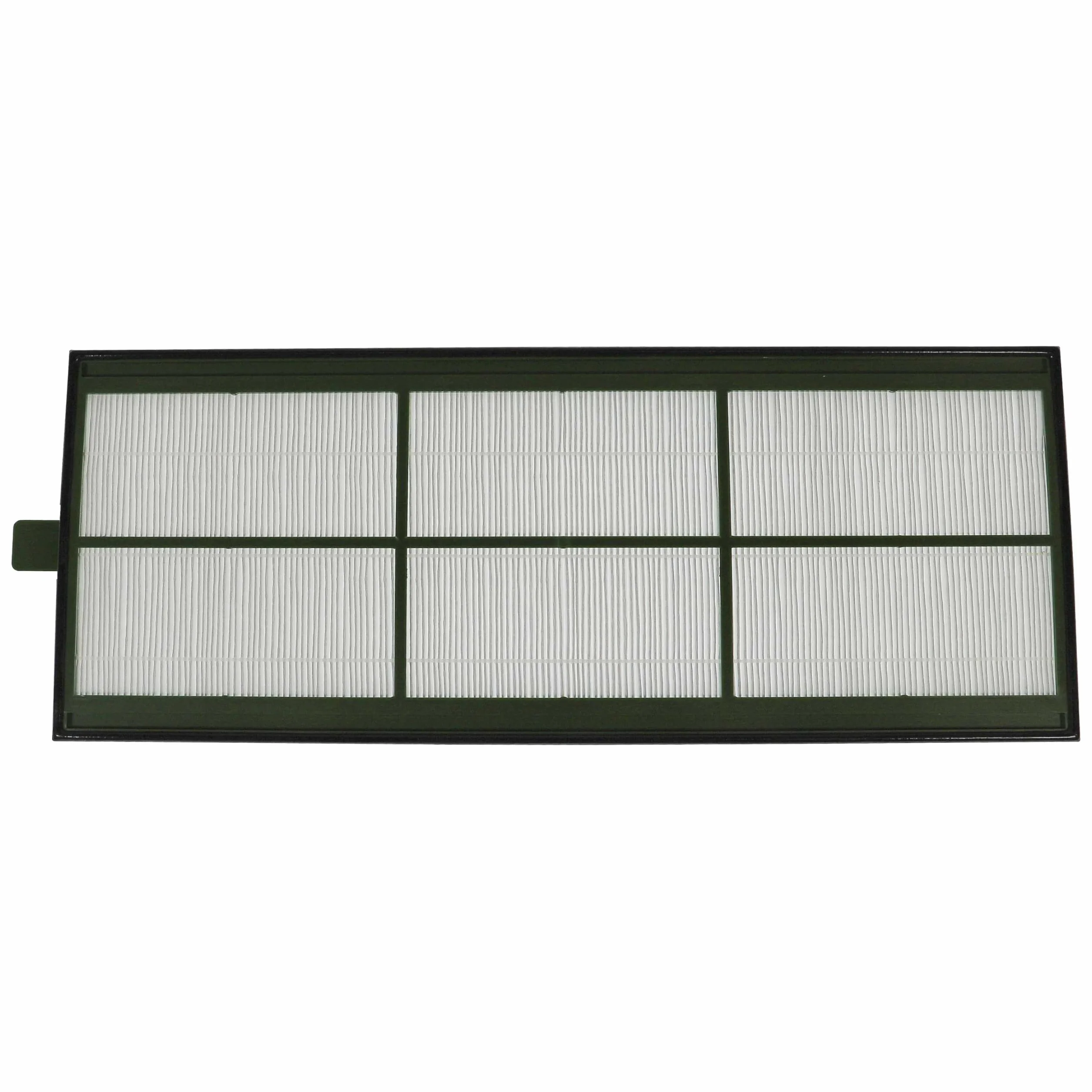 vhbw Zestaw filtrów kompatybilny z urządzeniami wentylacyjnymi Zehnder ComfoAir 350 - filtr powietrza G4 / F7 (zestaw 2-częściowy), 50 x 16 x 1 cm, żółty, zielony, biały