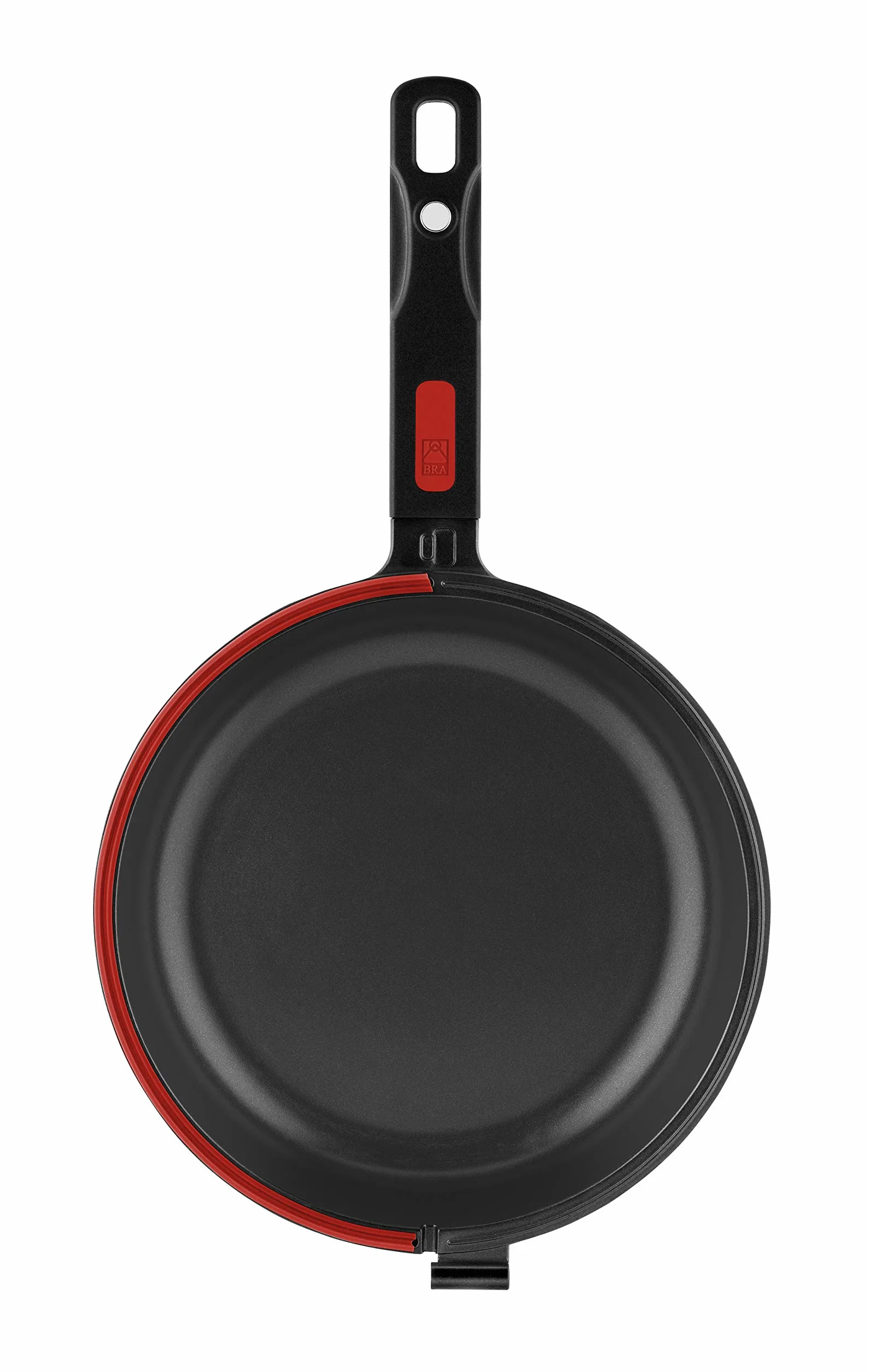 Bra Dupla Premiere podwójna patelnia z odlewu aluminiowego z powłoką zapobiegającą przywieraniu, nadaje się do wszystkich rodzajów kuchenek, w tym indukcyjnych 26 cm [Ekskluzywnie w Amazon]