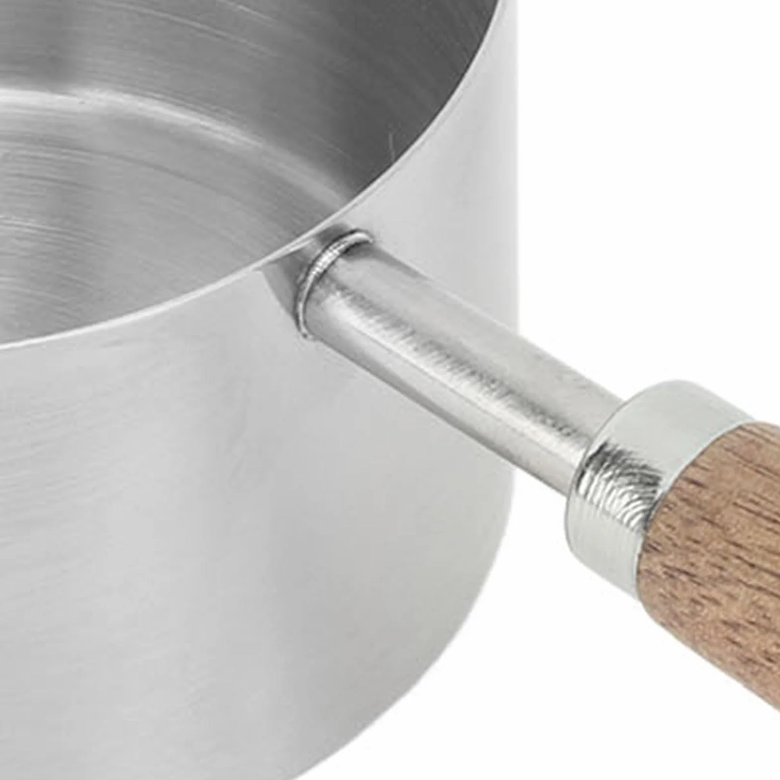 Garnek do mleka ze stali nierdzewnej 200 ml mini rondel z uchwytem