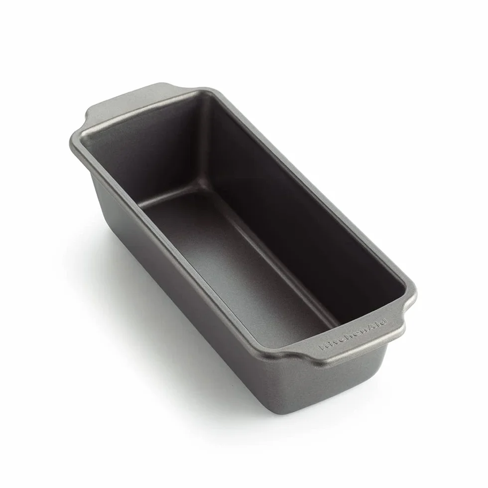 KitchenAid Aluminized Steel 5-częściowy zestaw foremek do pieczenia, powłoka nieprzywierająca bez PFAS, nadaje się do piekarnika, mycia w zmywarce, kolor szary
