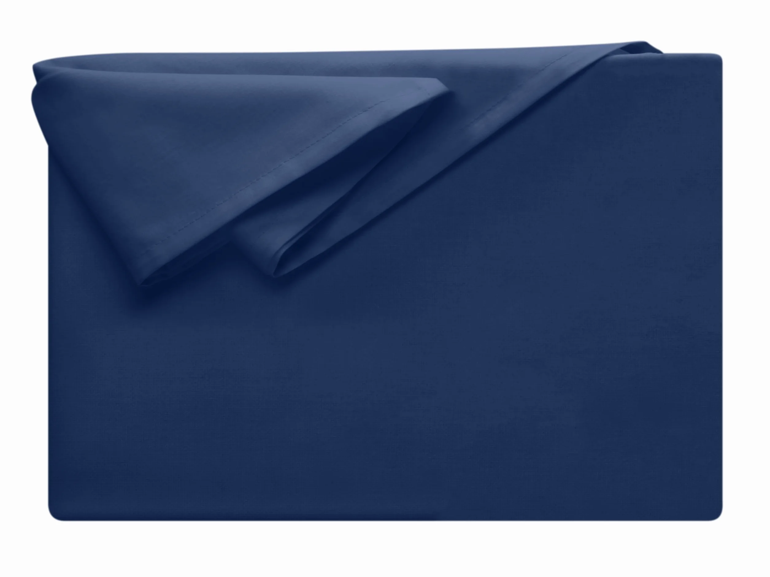 Prześcieradło bawełniane 180x275 cm granatowe – 100% bawełna, 6 kolorów, 3 rozmiary