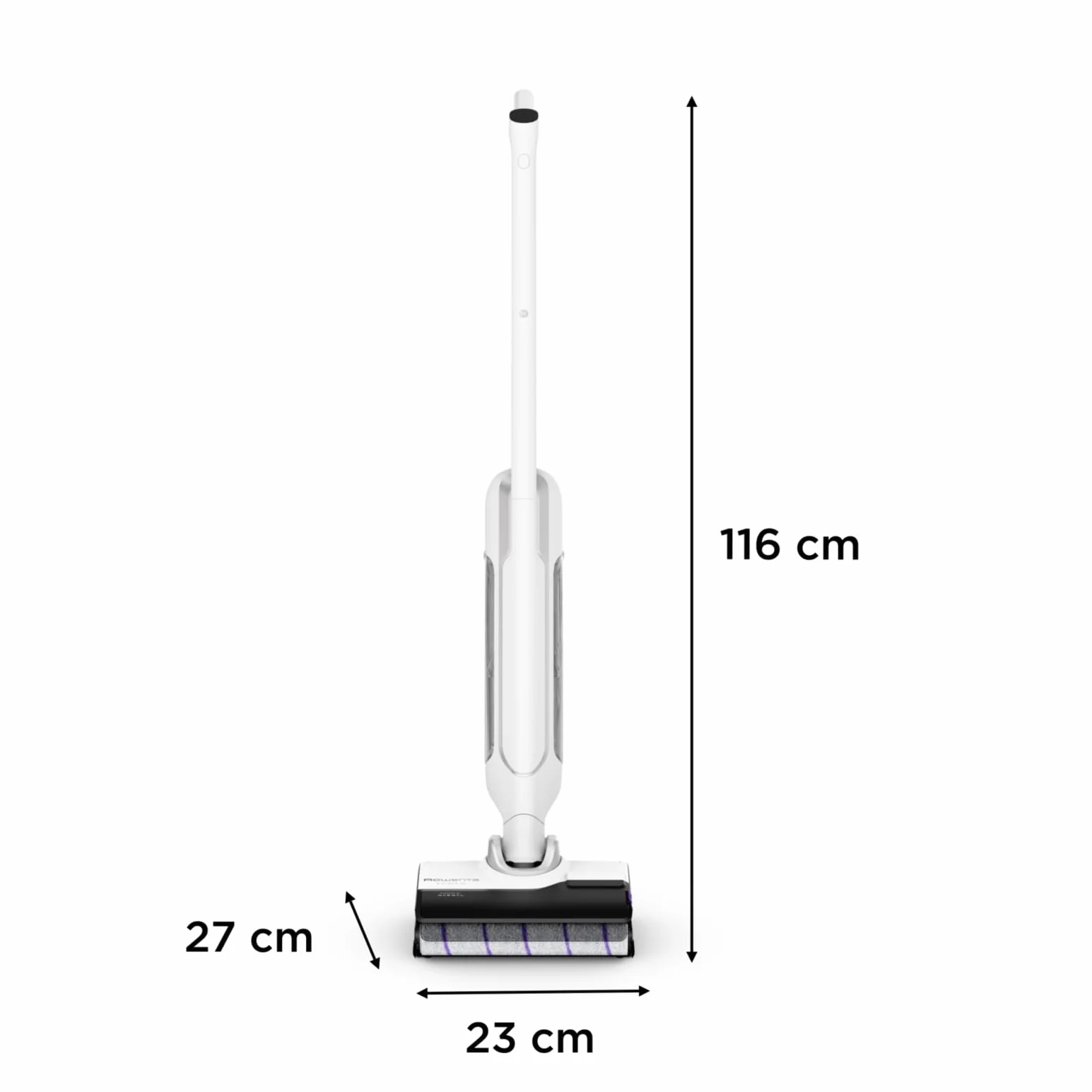 Rowenta X-Clean 10 bezprzewodowy mop elektryczny mokro-suchy z technologią Dual Edge, samoczyszczący, wyświetlacz LED