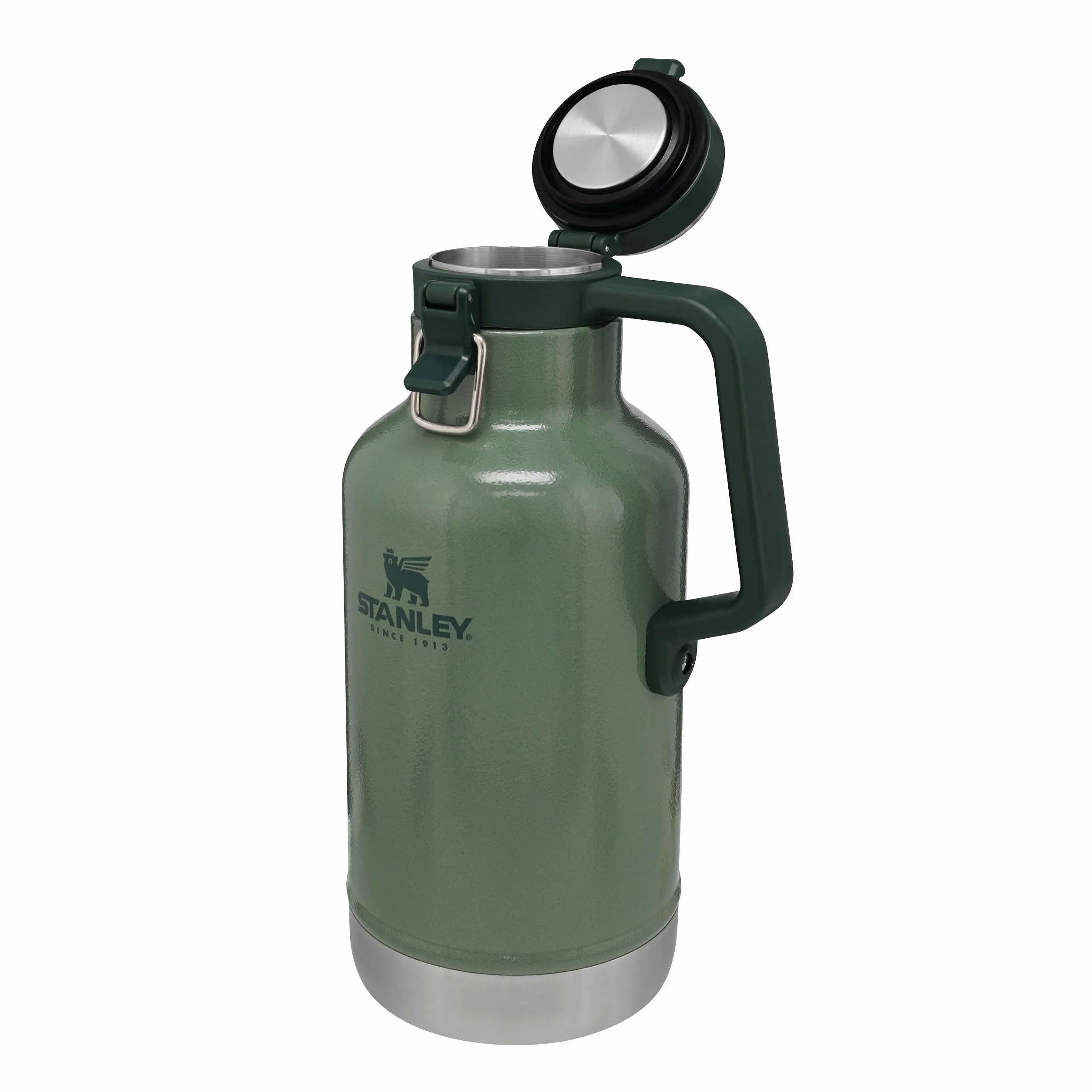 STANLEY Classic Easy-Pour Growler 1,9 l / 1,814.4 g Hammertone Green