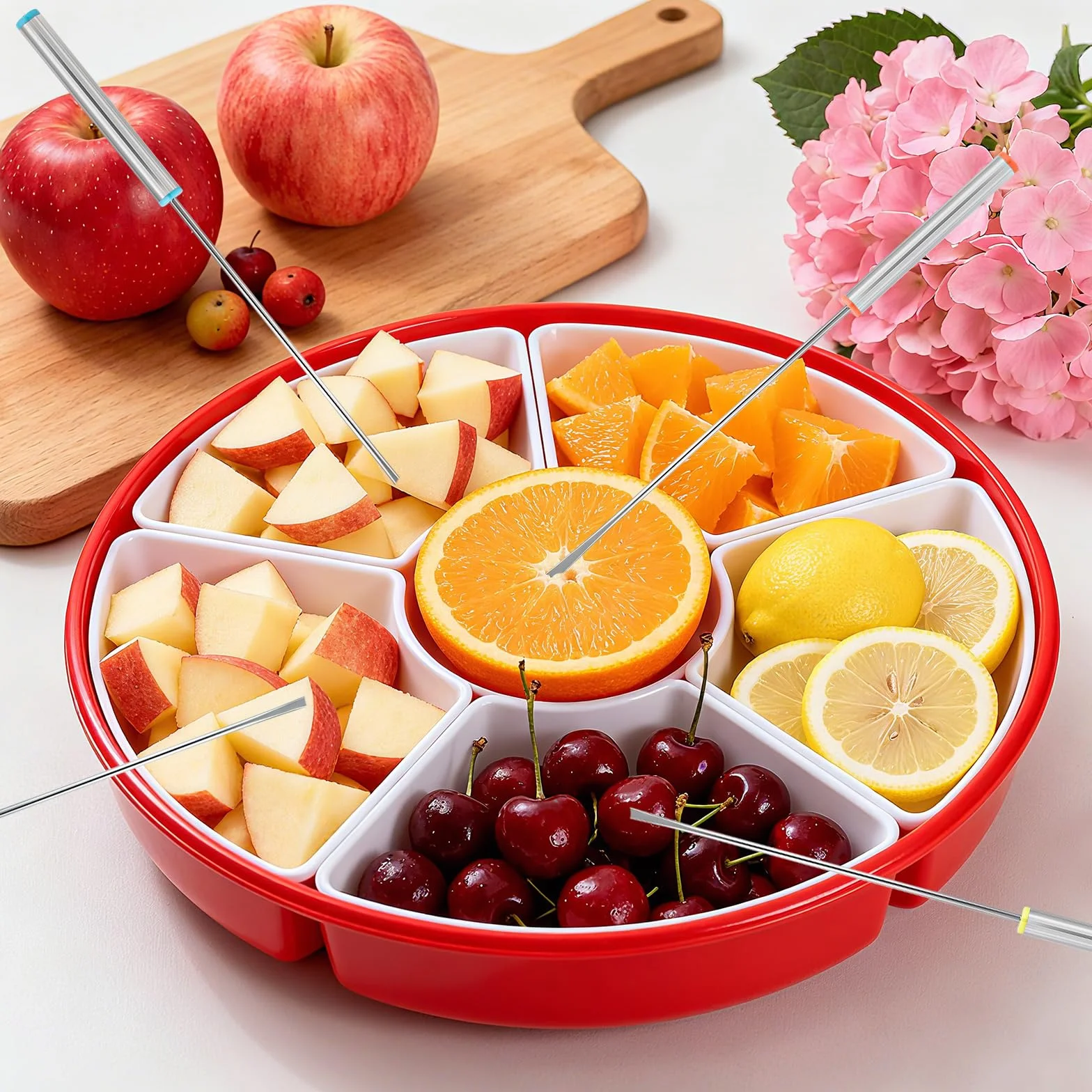 12 sztuk widelczyków do fondue, ze stali nierdzewnej, widelce do fondue, zestaw 24 cm, widelce do fondue, widelce do fondue, widelce do grilla, ze stali nierdzewnej, z uchwytem odpornym na wysokie