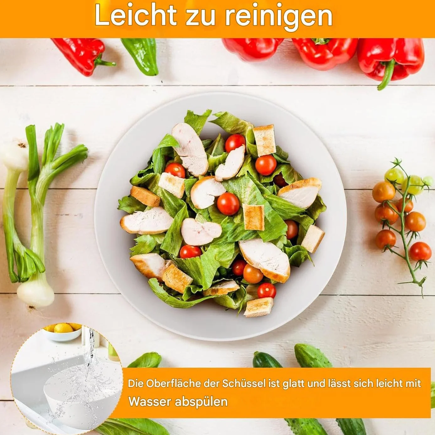 Duże Miski Na Serwowanie Sałatek Drewniane przybory kuchenne z łyżką i | Duże miski do serwowania z pokrywkami Owoce Przekąski Makaron Lunch Kolacja Gotowanie Płatki Kluski Impreza Kempin
