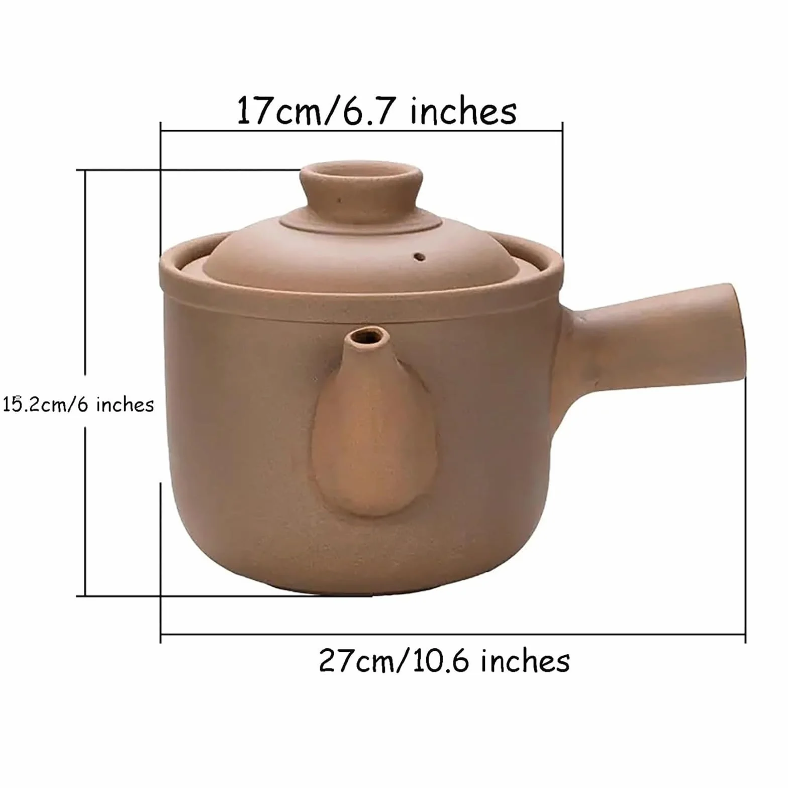 Ceramiczny garnek do chińskiej zupy, tradycyjna kuchenka do wywaru, czajnik gliniany na herbatę i kawę, wielofunkcyjny garnek do gotowania ziół i bulionu