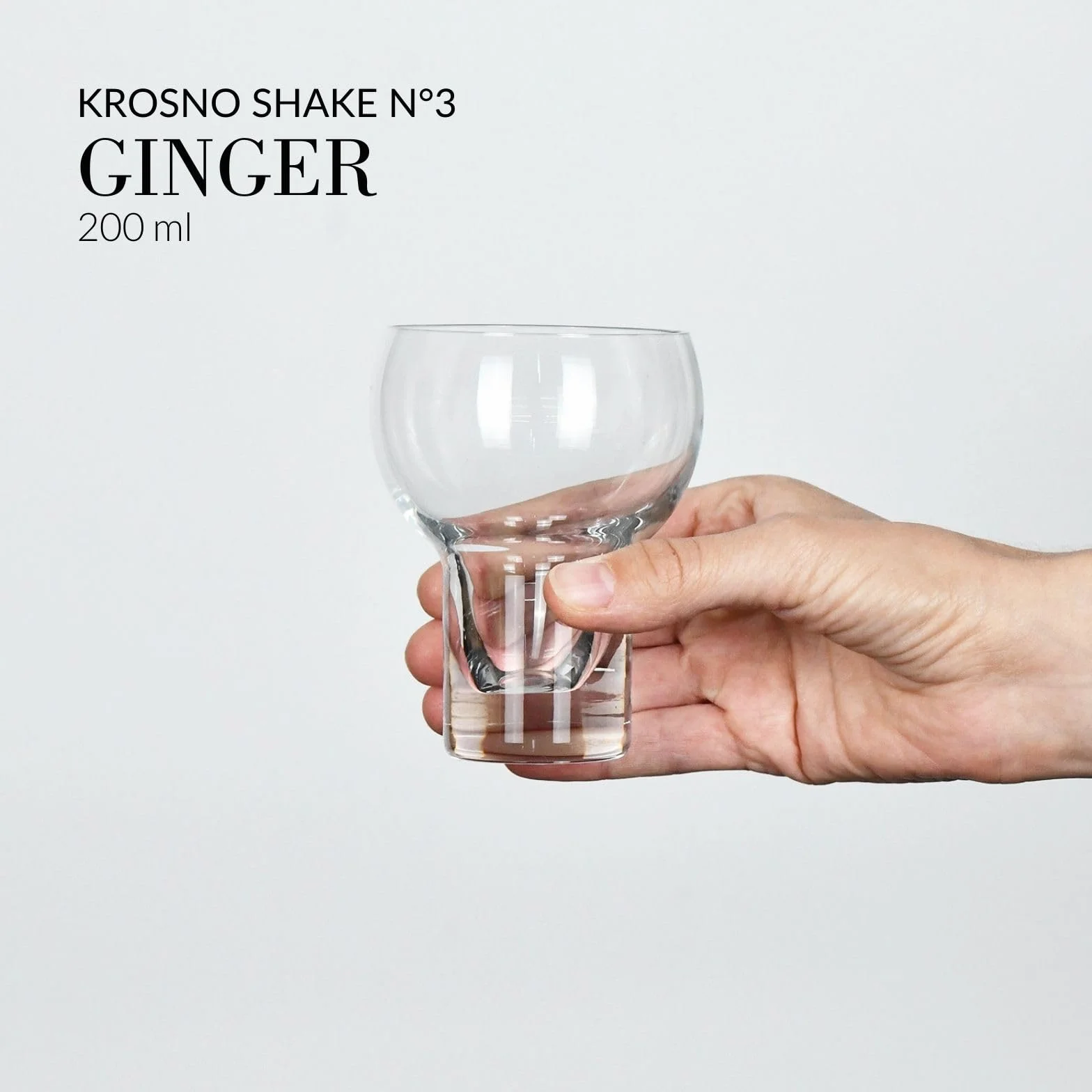 KROSNO Kieliszki Koktajlowe | Zestaw 3 szklanek | 190, 150, 200ml | Kolekcja Shake | Margarita i Martini | Szkło Crystalline | Idealne do restauracji i na przyjęcia w domu | Możliwość mycia w zmywarce