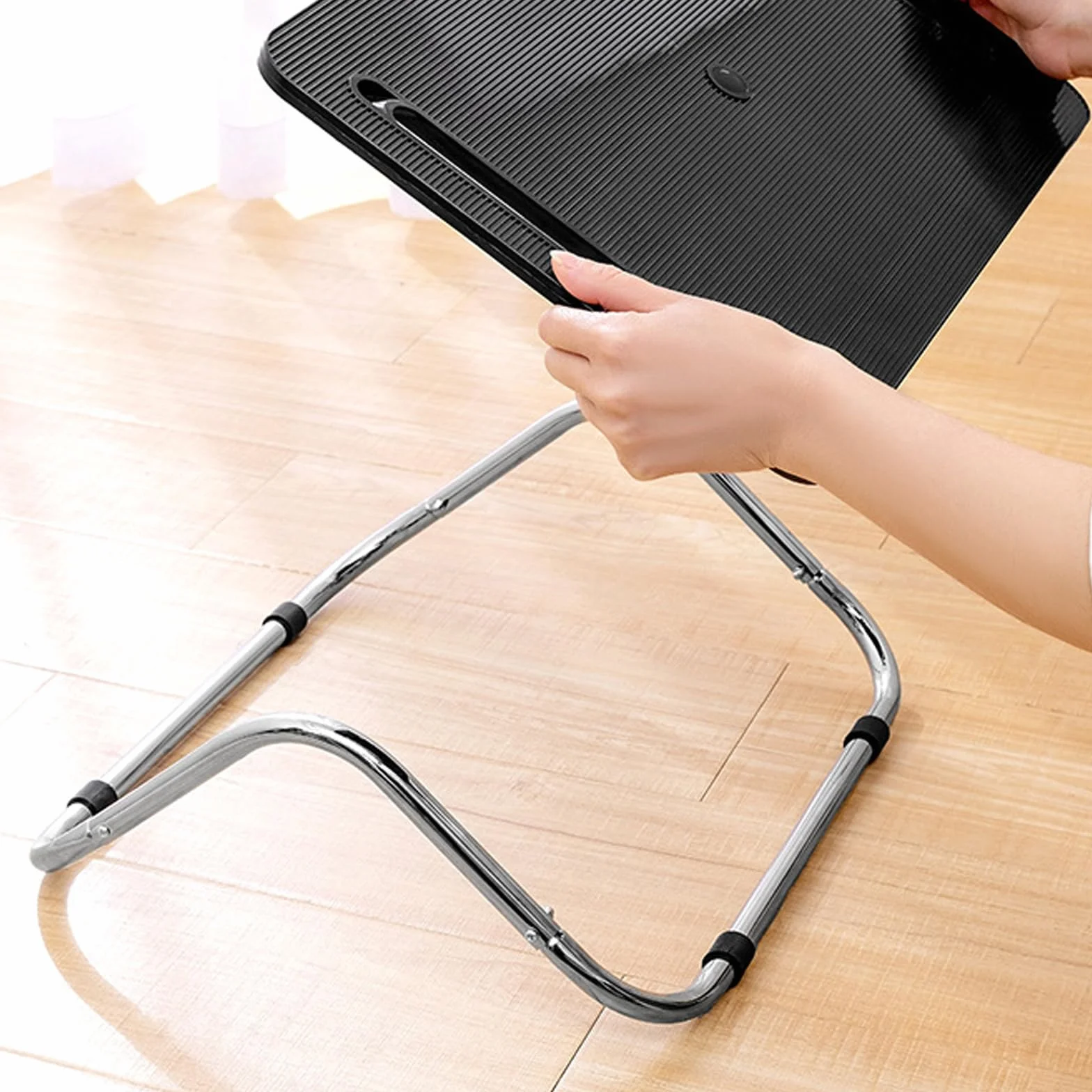 Ergonomiczna półka na nogi, podnóżek na biurko, regulowany kąt, ergonomiczny podnóżek, regulowana podpórka pod nogi, redukcja stresu, do biura, domu, 48 x 30 x 10 cm