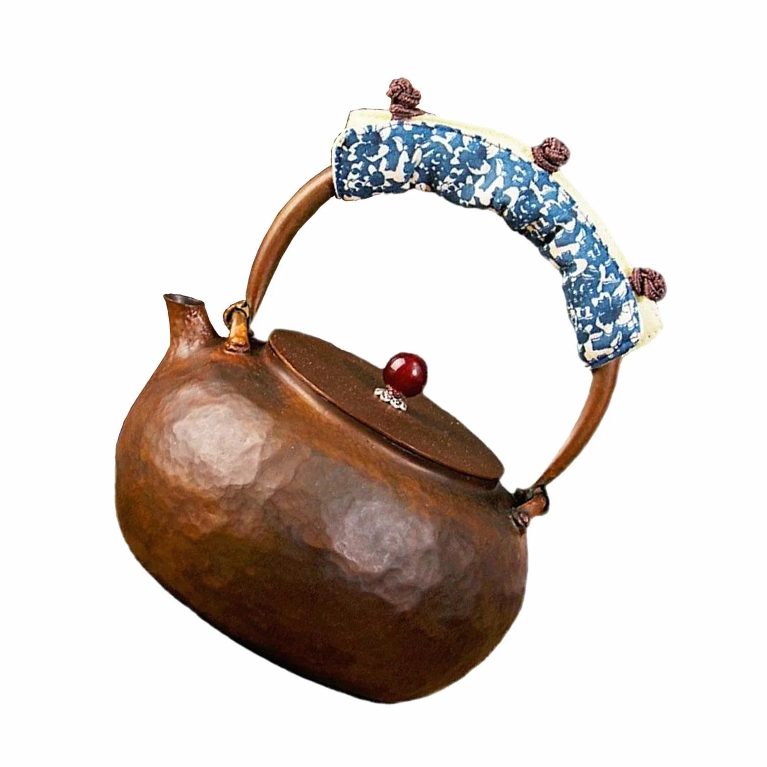 Dzbanek do herbaty, do kuchenki, dzbanek na wodę, dzbanek na wodę z uchwytem, miedziany czajnik do herbaty, 1,2 l, do użytku domowego, do wrzenia wody, na imprezę w restauracji