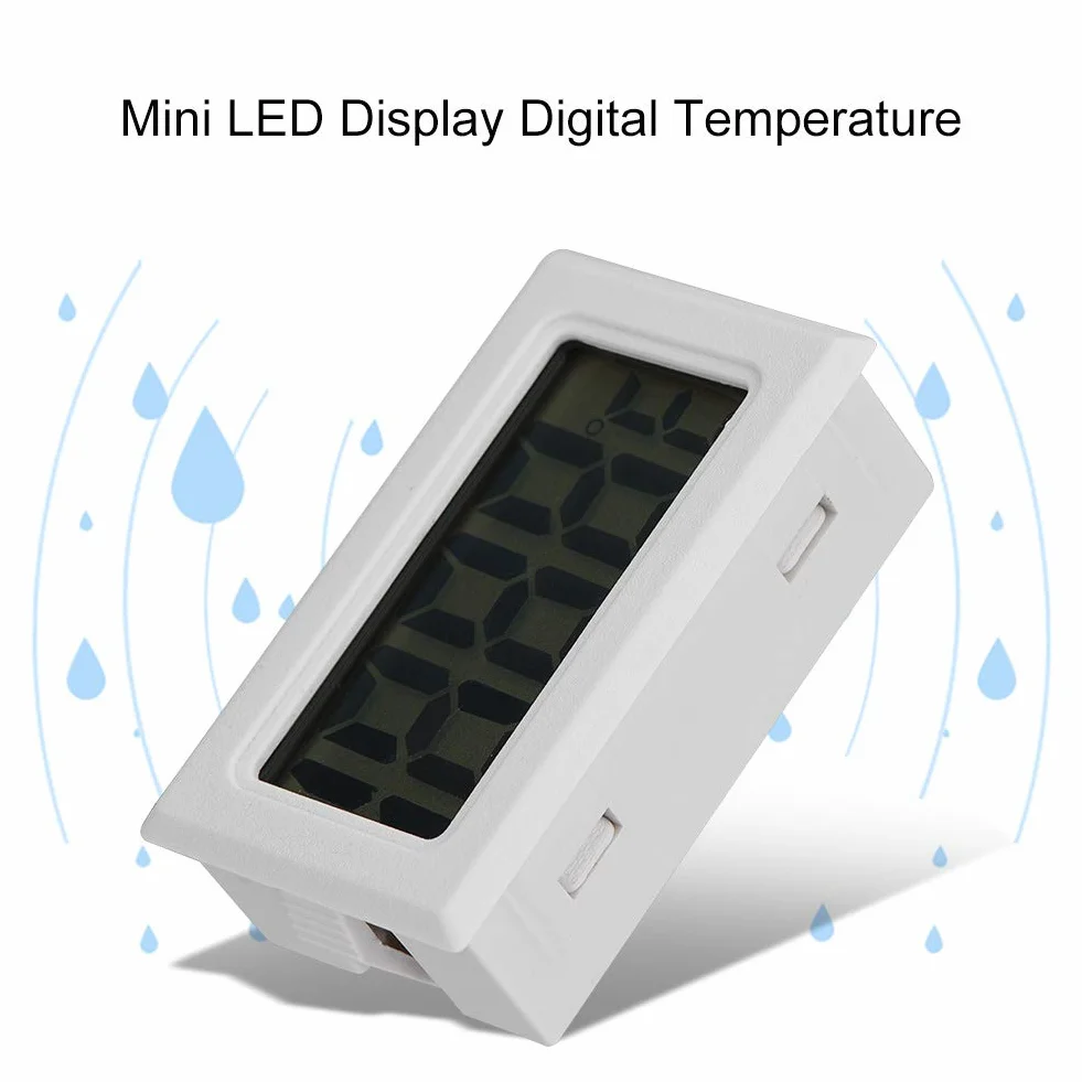 Termometr cyfrowy LCD mini miernik temperatury czujnik sondy