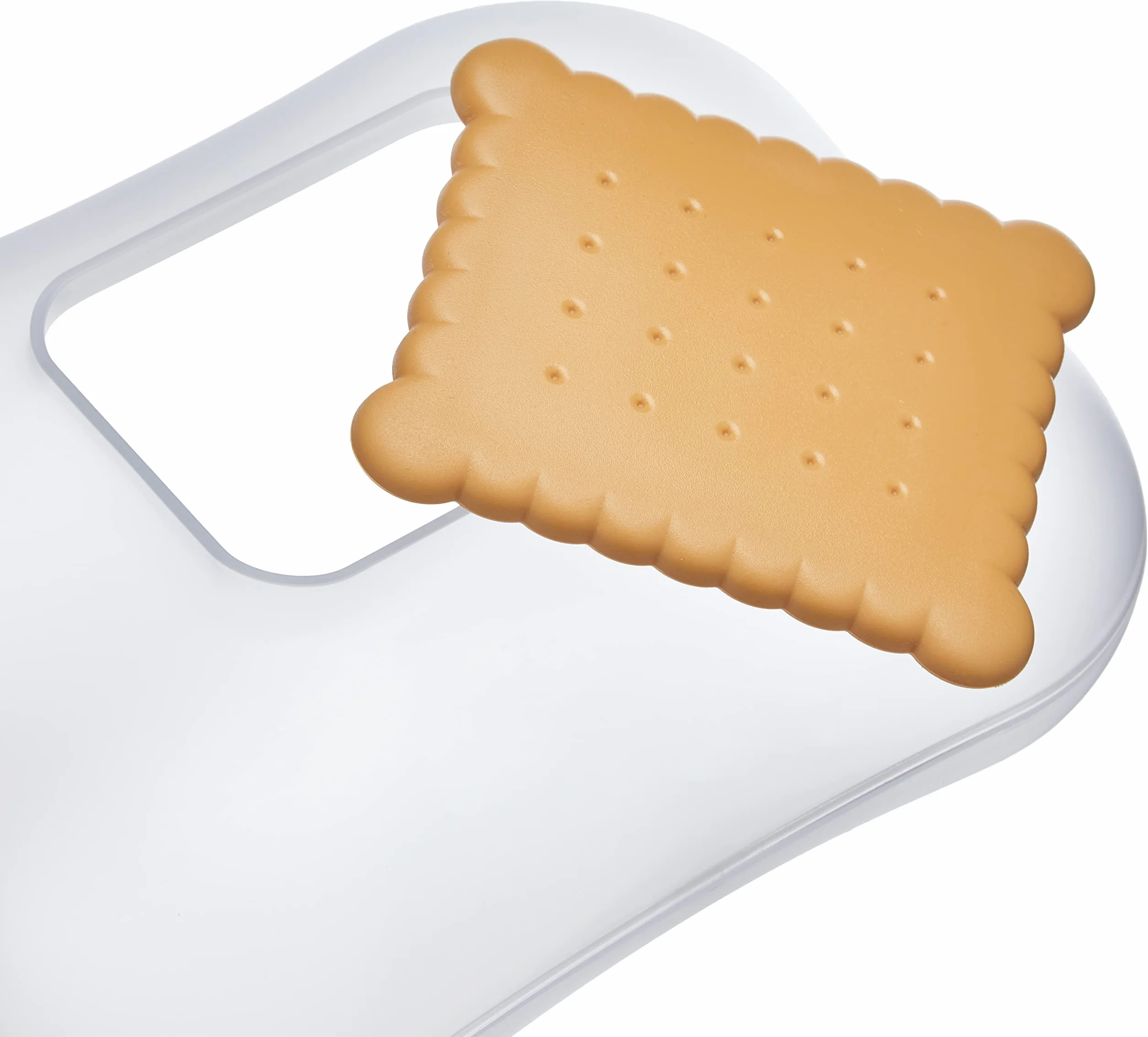 Alessi Mary Biscuit ASG07 I Design pudełko na herbatniki z pokrywką żywica termoplastyczna, lód, białe