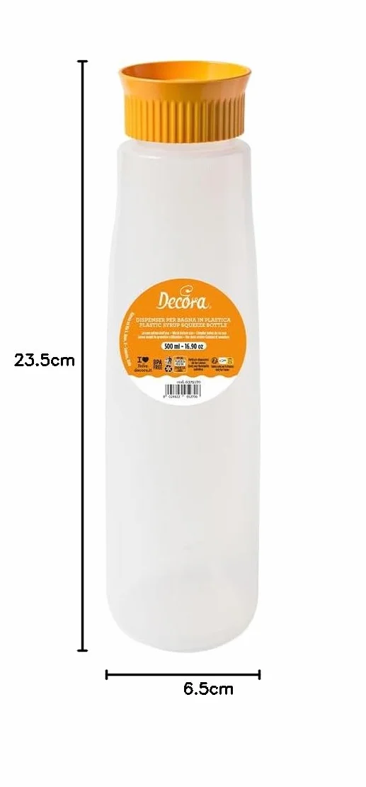 DECORA 0379170 butelka na wyciskanie tortu 500 ml