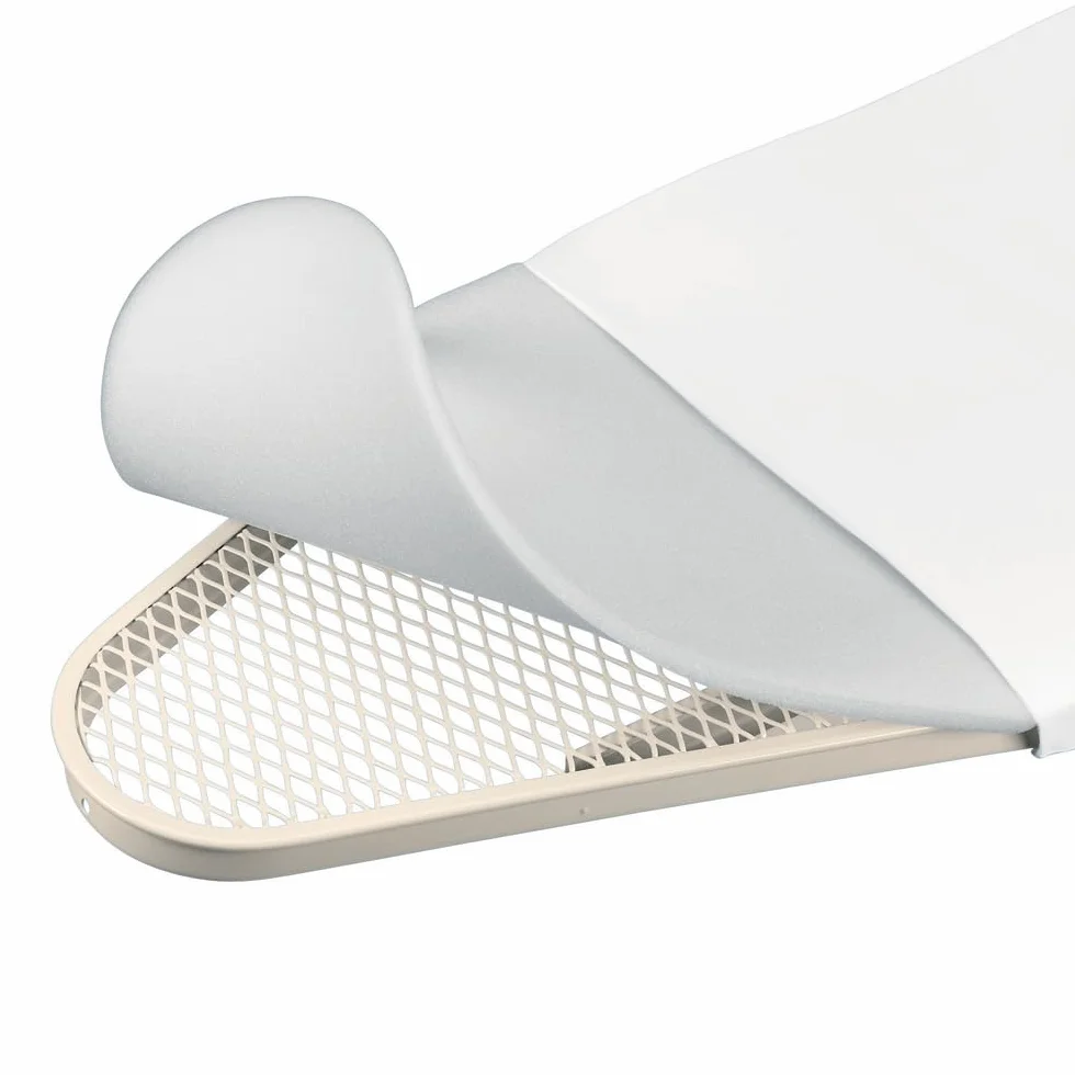 Brabantia Ironing Board Cover C 124x45 cm – Denim Black | 100% Cotton Top Layer with 8mm Foam Padding | Perfect Fit for Size C Ironing Boards | Durable, Washable, and Easy to Install