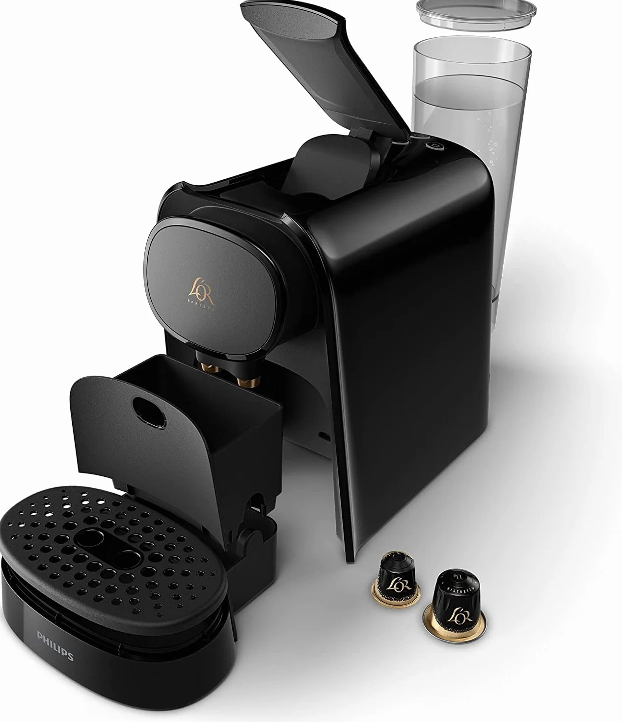 Philips L'Or Barista Ekspres do Kawy, Czarny, 1.45W