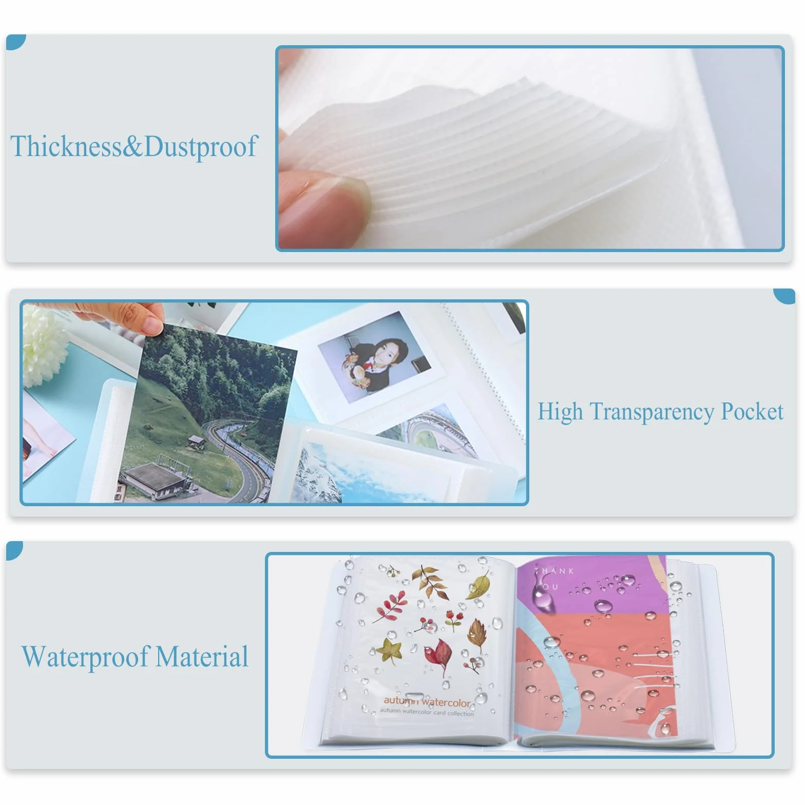 100-Photo Clear Cover album fotograficzny, 10 x 15 cm, 2-pak