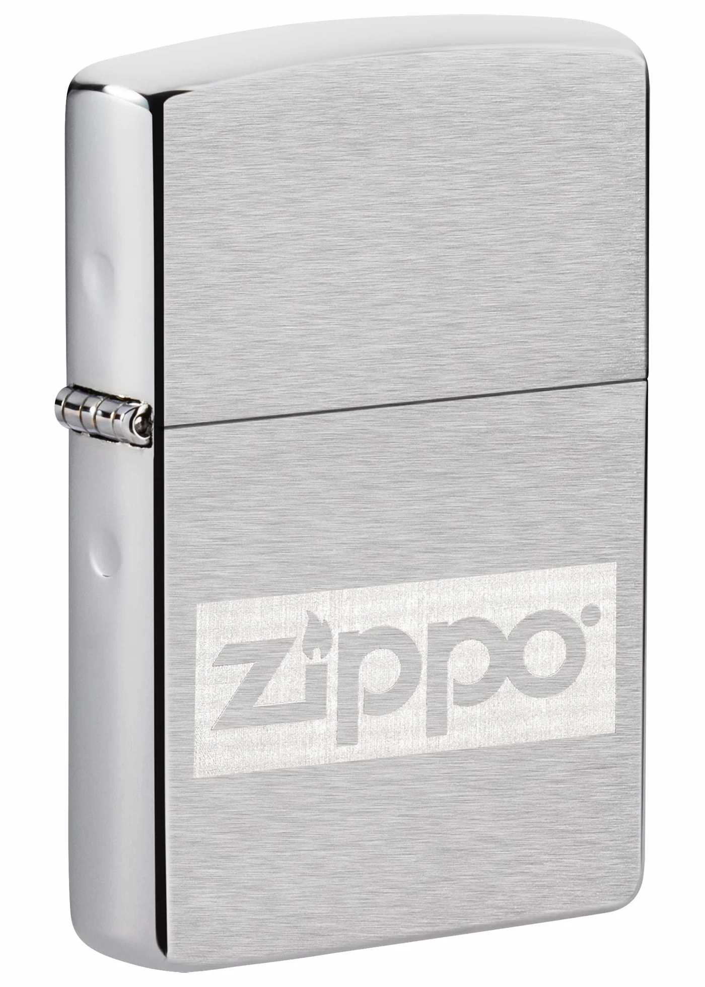 Zippo Zapalniczka Sztormowa i Piersiówka, Zestaw Prezentowy, Szczotkowany Chrom, Lustre, do Ponownego Użytku, Wiatroszczelna, Wyprodukowano w USA