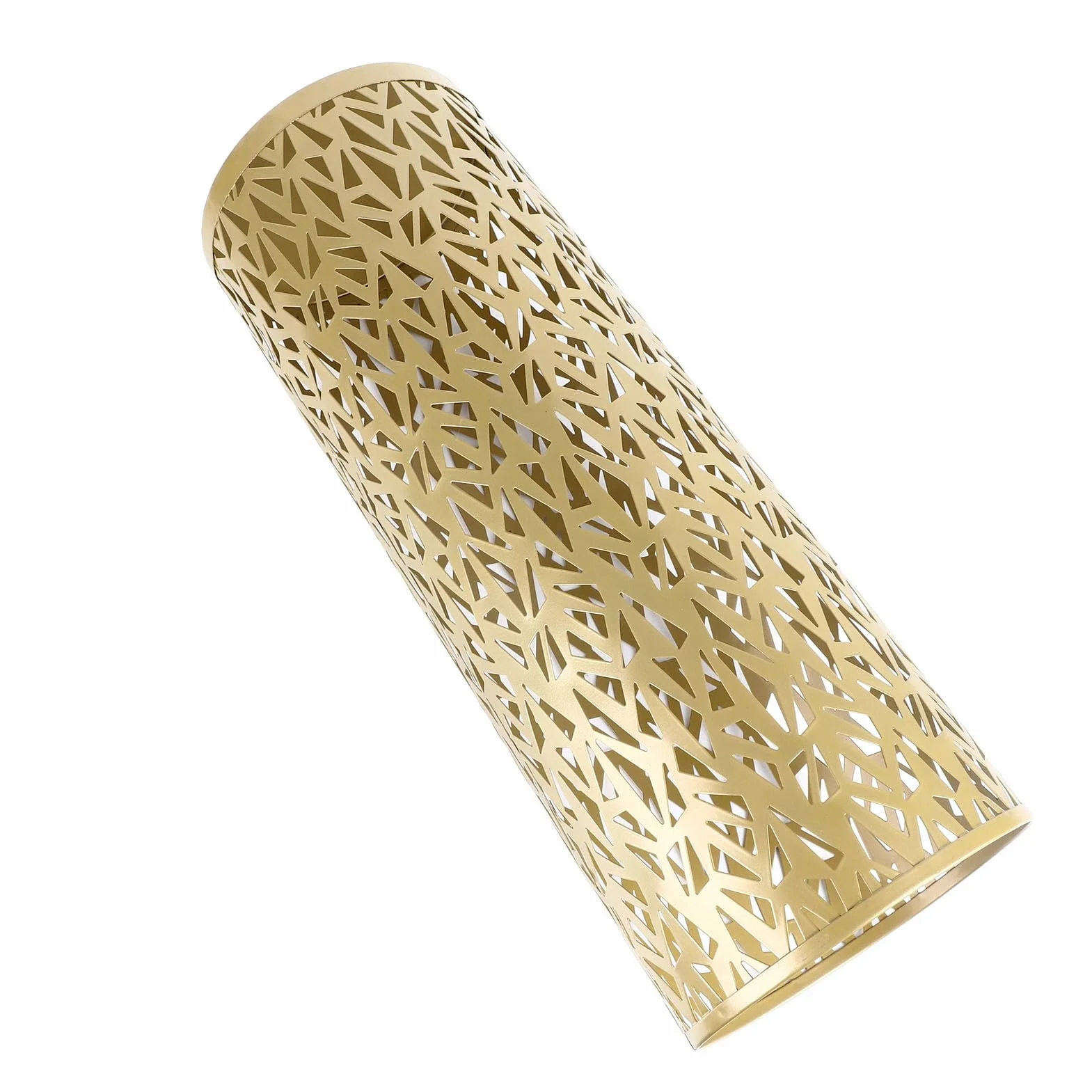 Okrągły Stojak na Parasole Sonew, Metalowy, Pusty, Stojak na Parasole do Przedpokoju, Uchwyt na Laski do Przedpokoju, Dom, Biuro, Czarny (M #12)