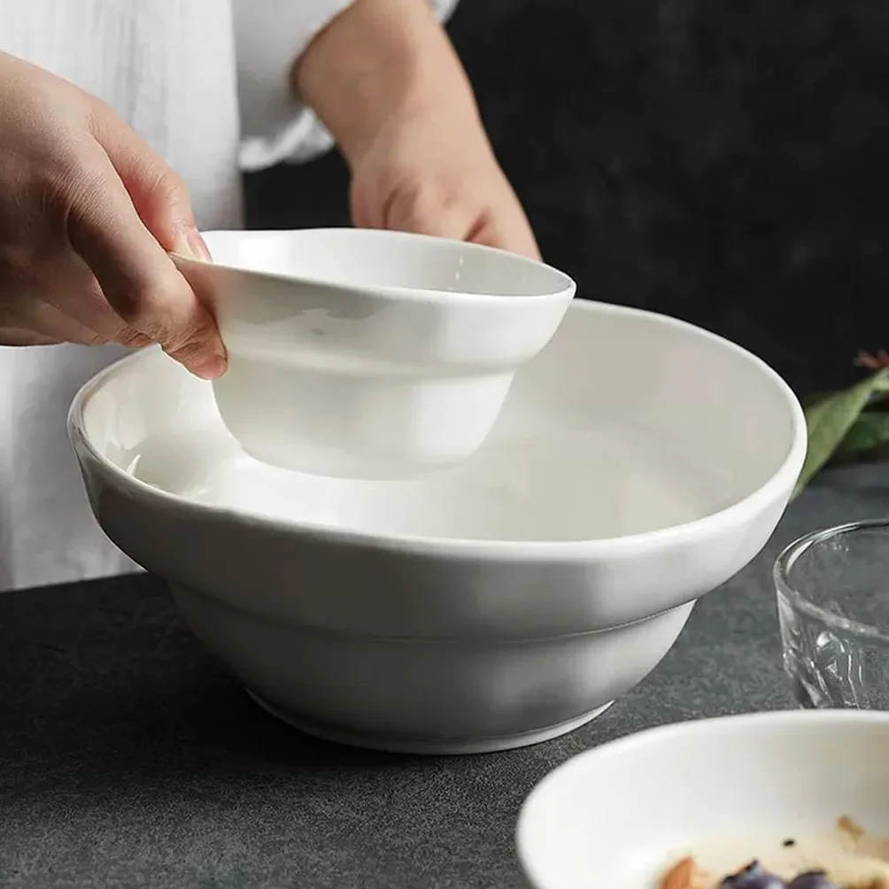Miska na płatki owsiane ceramiczna miska na sałatkę owocową japońska zastawa stołowa deser płatki owsiane miska na jogurt domowa miska na ryż miski do serwowania/434
