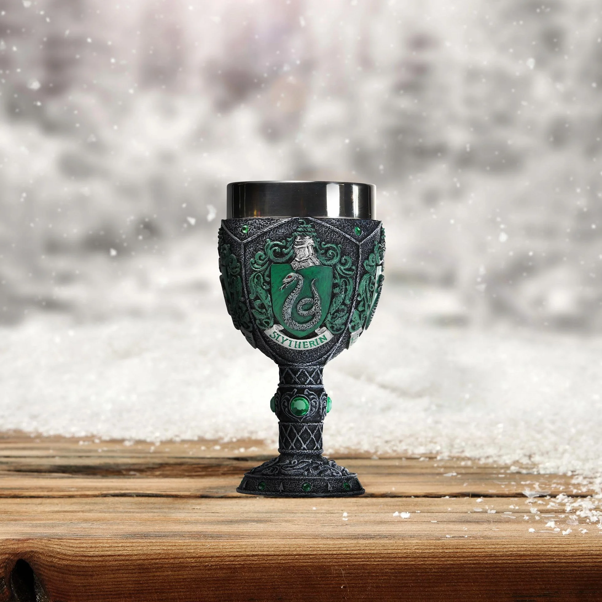 Wizarding World Of Harry Potter Slytherin dekoracyjny goblet