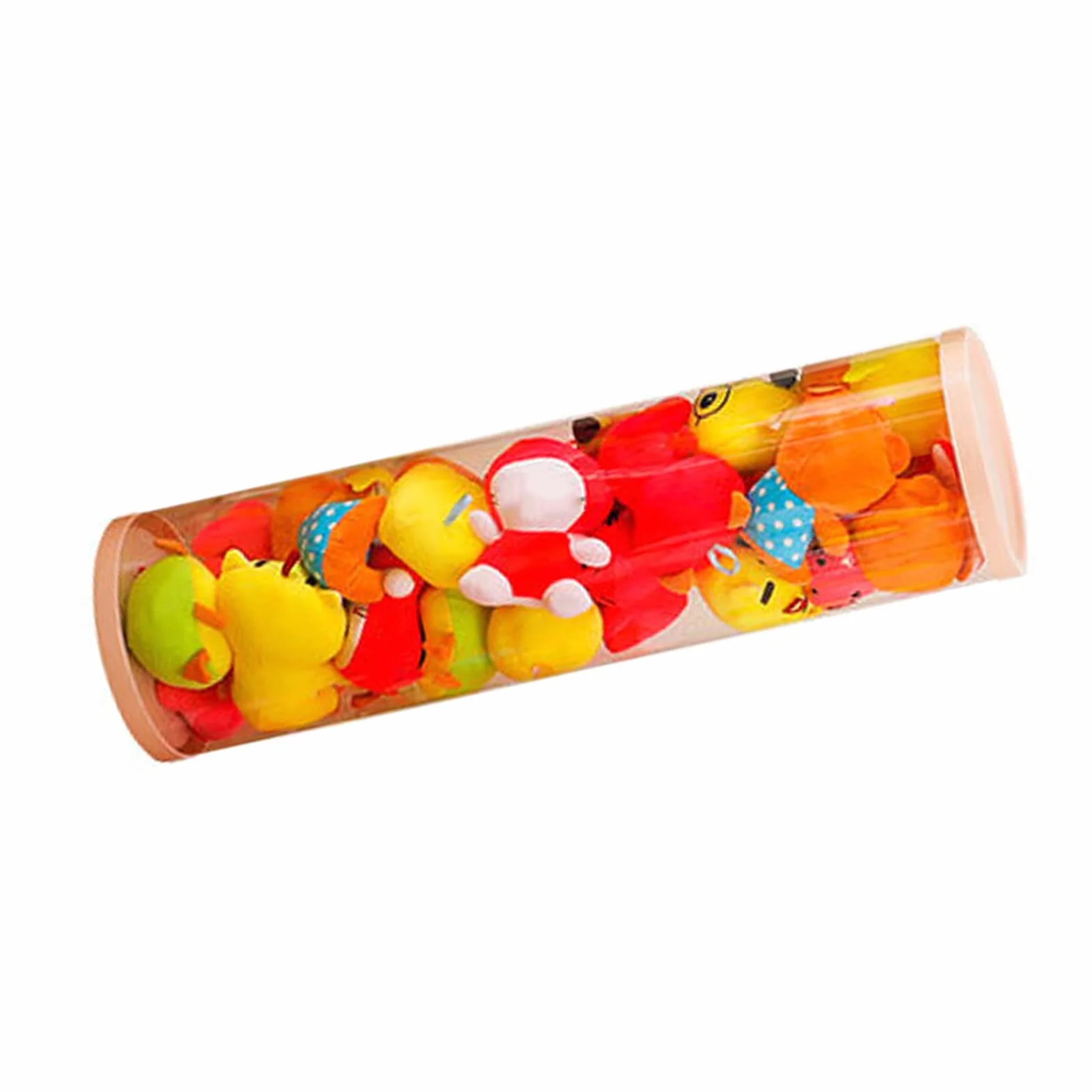 AMONIDA Wiadro do Przechowywania Lalek o Dużej Pojemności, Przezroczysty PVC, Obrotowy Organizer do Ekspozycji Zabawek dla Domu 26 Cm (90 cm / 35,4 cala)