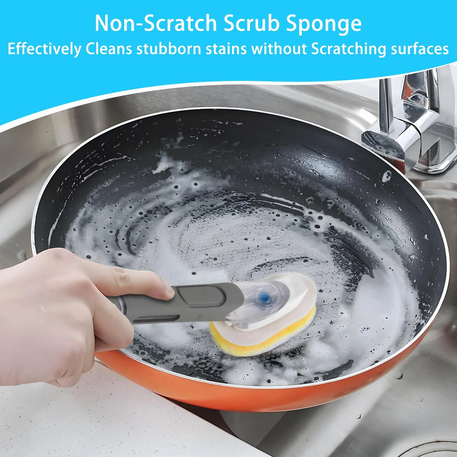 Wkłady zamienne do gąbki Scrub Daddy – wymienne głowice do czyszczenia naczyń