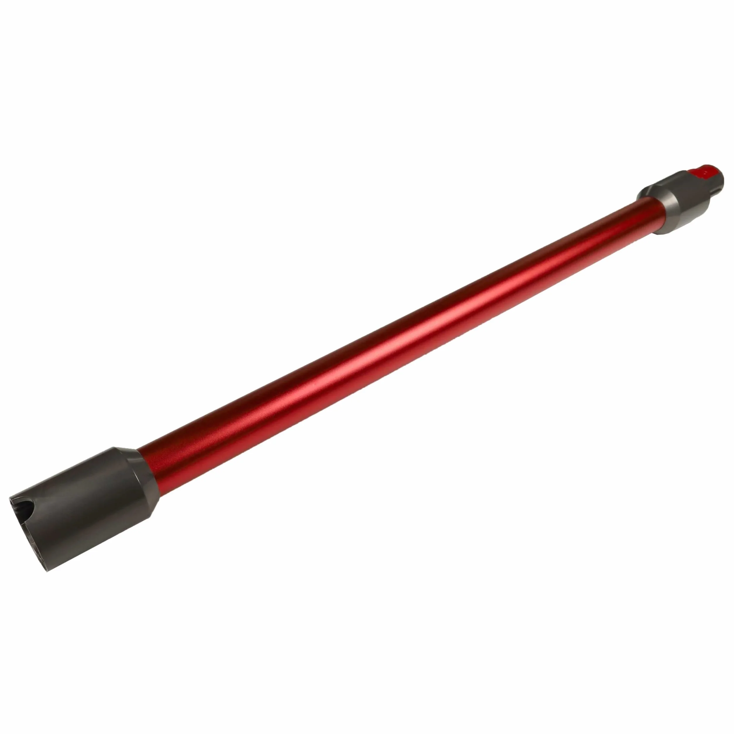 Vhbw Rura odkurzacza kompatybilna z odkurzaczem Dyson V12 Detect Slim Absolute - złącze 35 mm, długość 74 cm, czerwony, szary