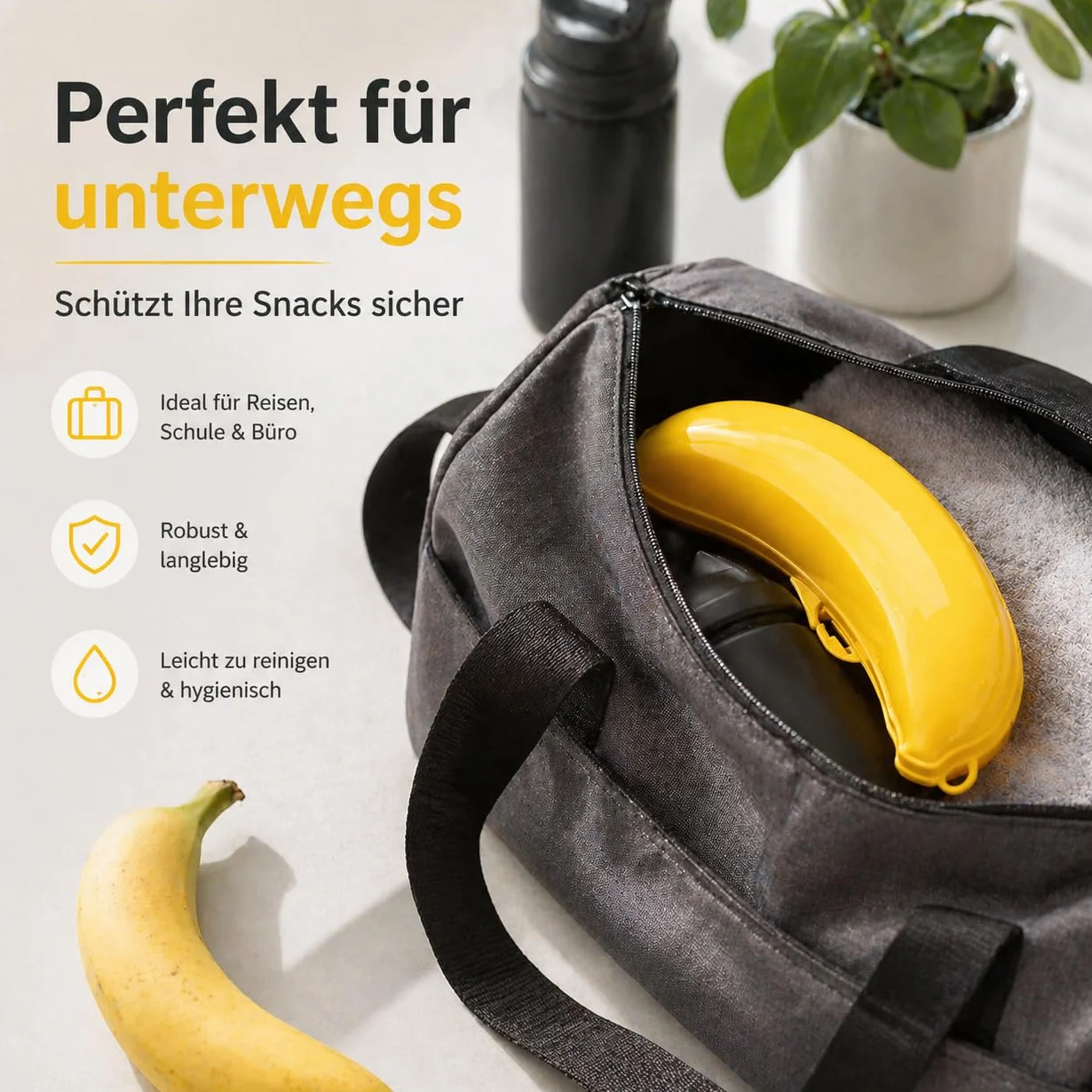 Osłona bananów, wielokrotnego użytku, outdoorowa torba podróżna, ochrona banana, gadżety kuchenne... pojemnik do przechowywania bez BPA, pudełko do przechowywania na piknik, kemping, zachowaj