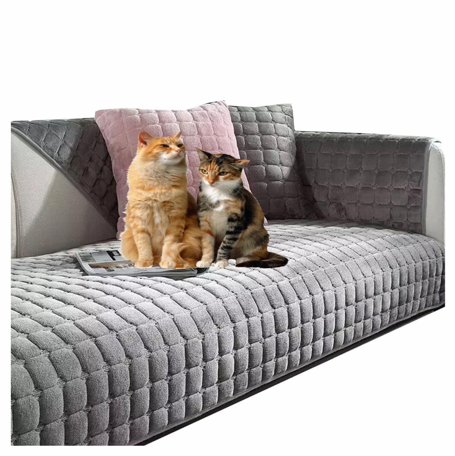 Przegródkowa narzuta na kanapę w kształcie litery L narożnik narzuta narzuta na sofę narzuta tkanina ochraniacz na meble miękki poliester (Color : #19, Size : 70X150CM(1pc))