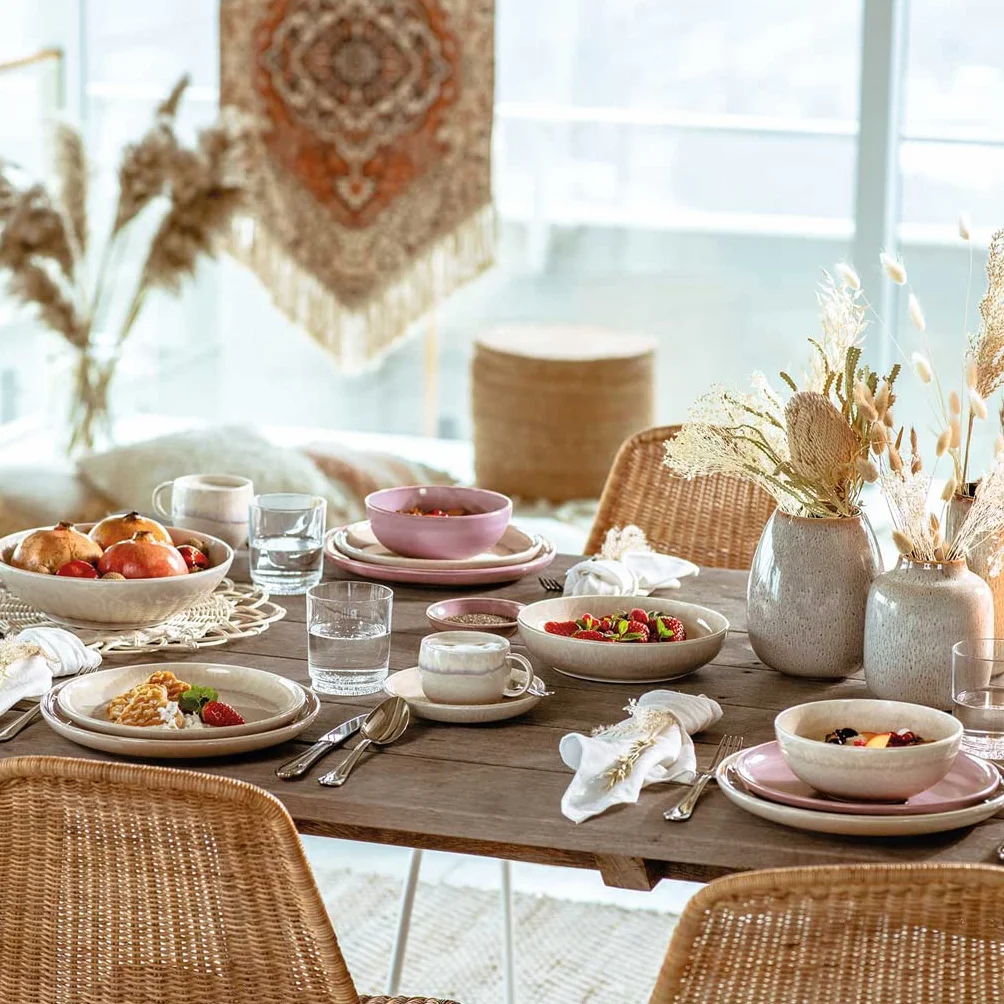 like. by Villeroy & Boch – Perlemor Sand miska do serwowania, 22,5 x 22,5 x 12,5 cm