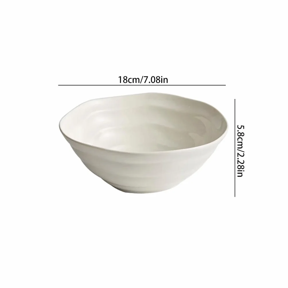 Miski do Ramenu, miska na owoce, miska do zupy, miska na warzywa, ceramiczna sałatka owocowa, restauracja miska na deser miska do sałatki talerze obiadowe (A)