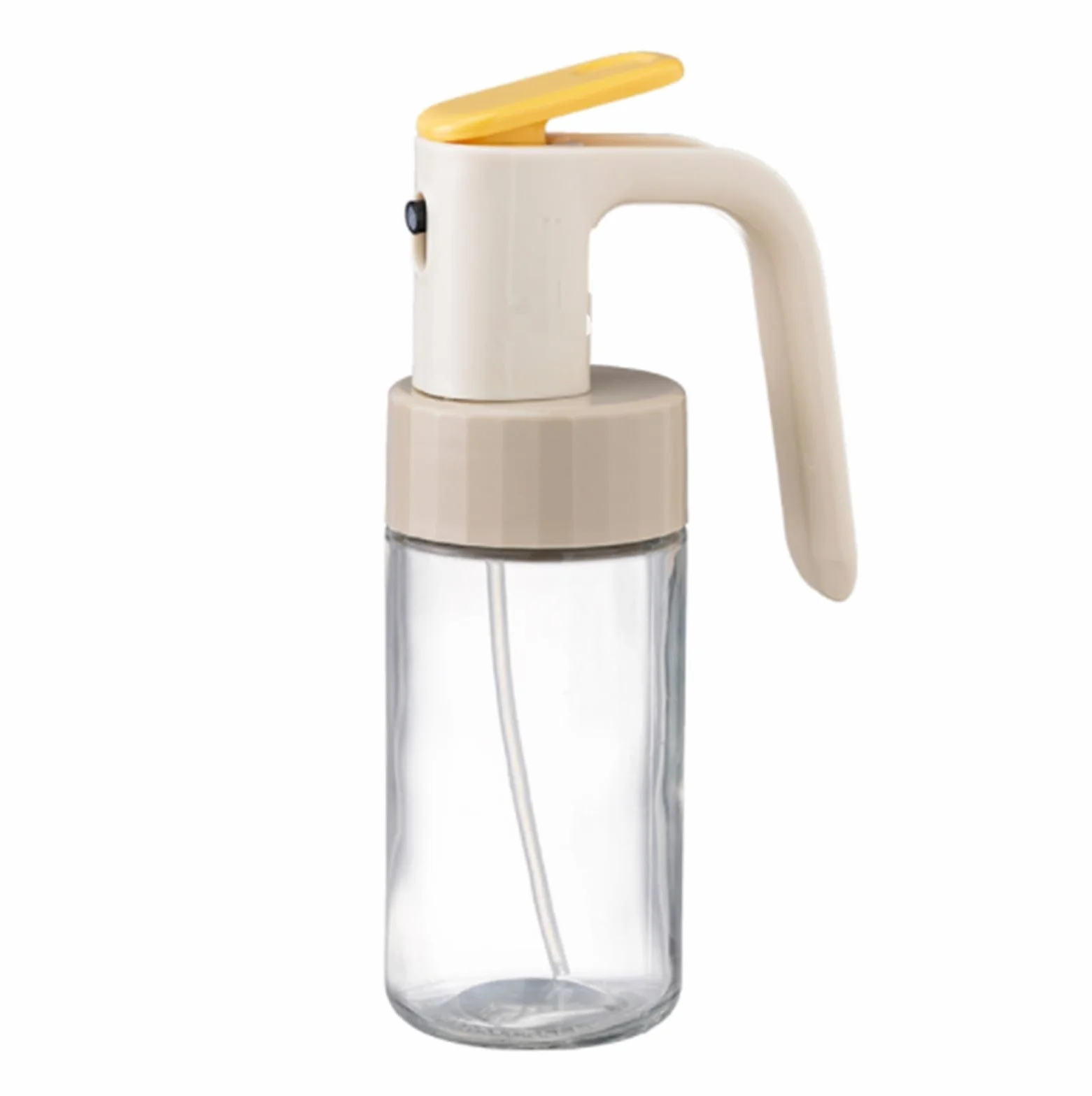 Butelka Z Dozownikiem Oliwy Szklana Butelka Dozownika Oliwy Z Oliwek, Rozpylacz Oleju, Odpowiedni Do Grillowania, Smażenia Sałatek Akcesoria Kuchenne(250ml)
