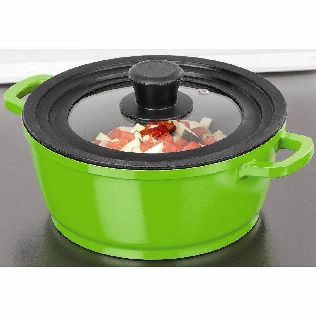 Xavax 00111544 Pokrywka na Garnek, Czarny/Przezroczysty, 16-20 cm