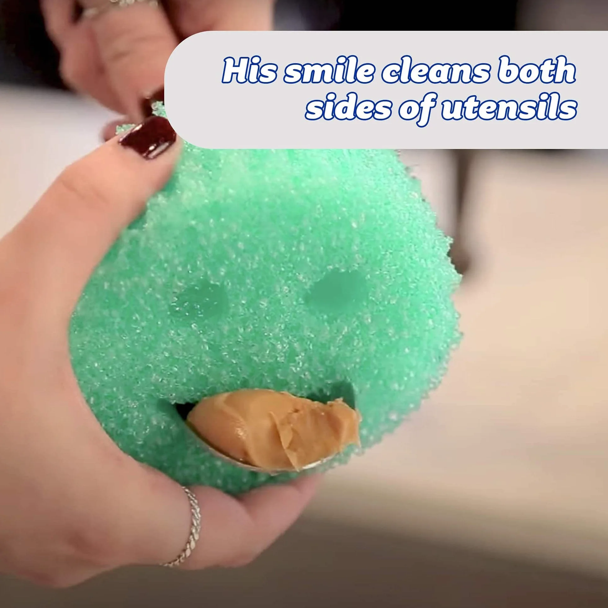 Scrub Daddy Sd2Cg Gąbka, Zielony, 2 Sztuki